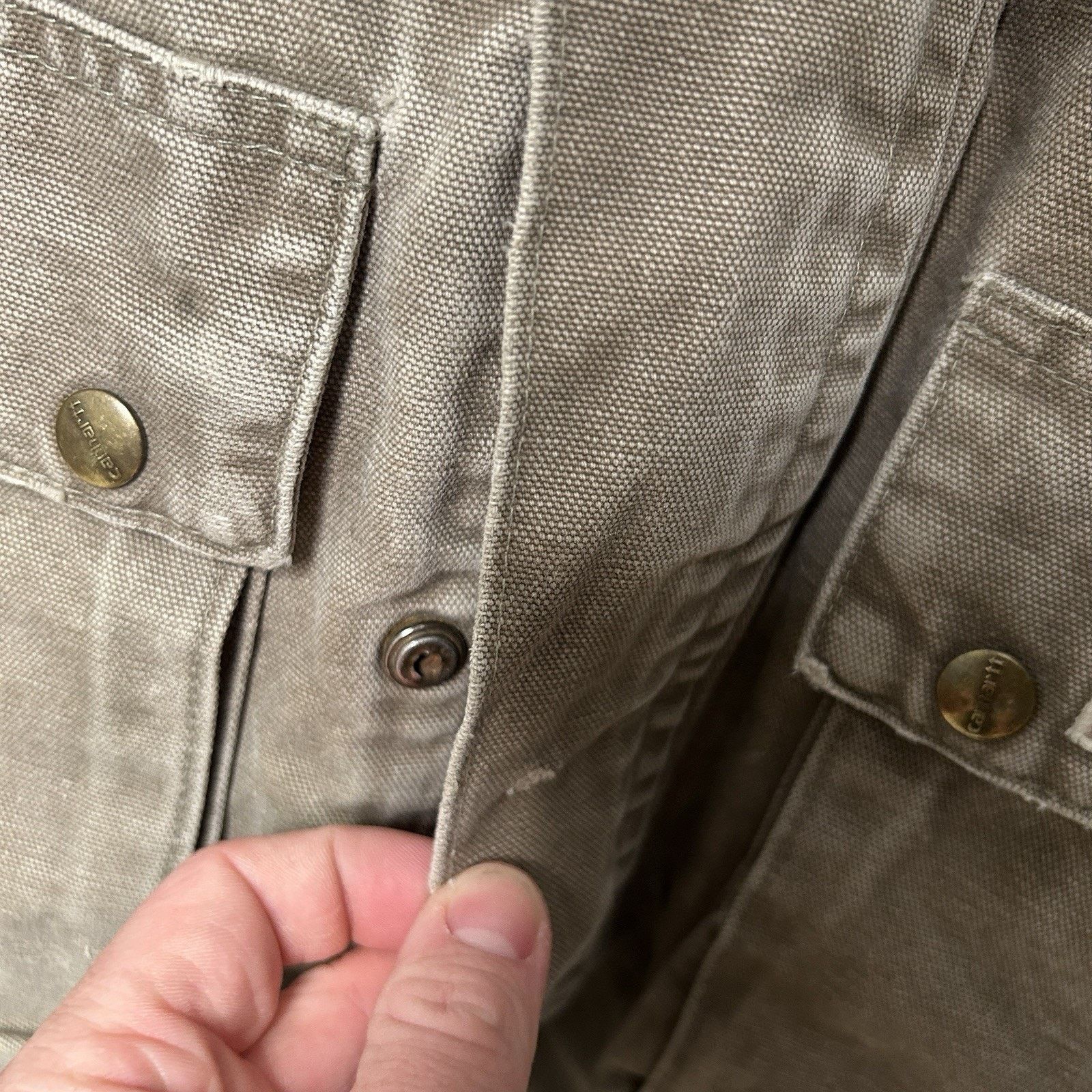 Carhartt Vintage Carhartt Wool-Lined Duster Coat “Chestnut” PB2321 Size US L / EU 52-54 / 3 - 8 Thumbnail