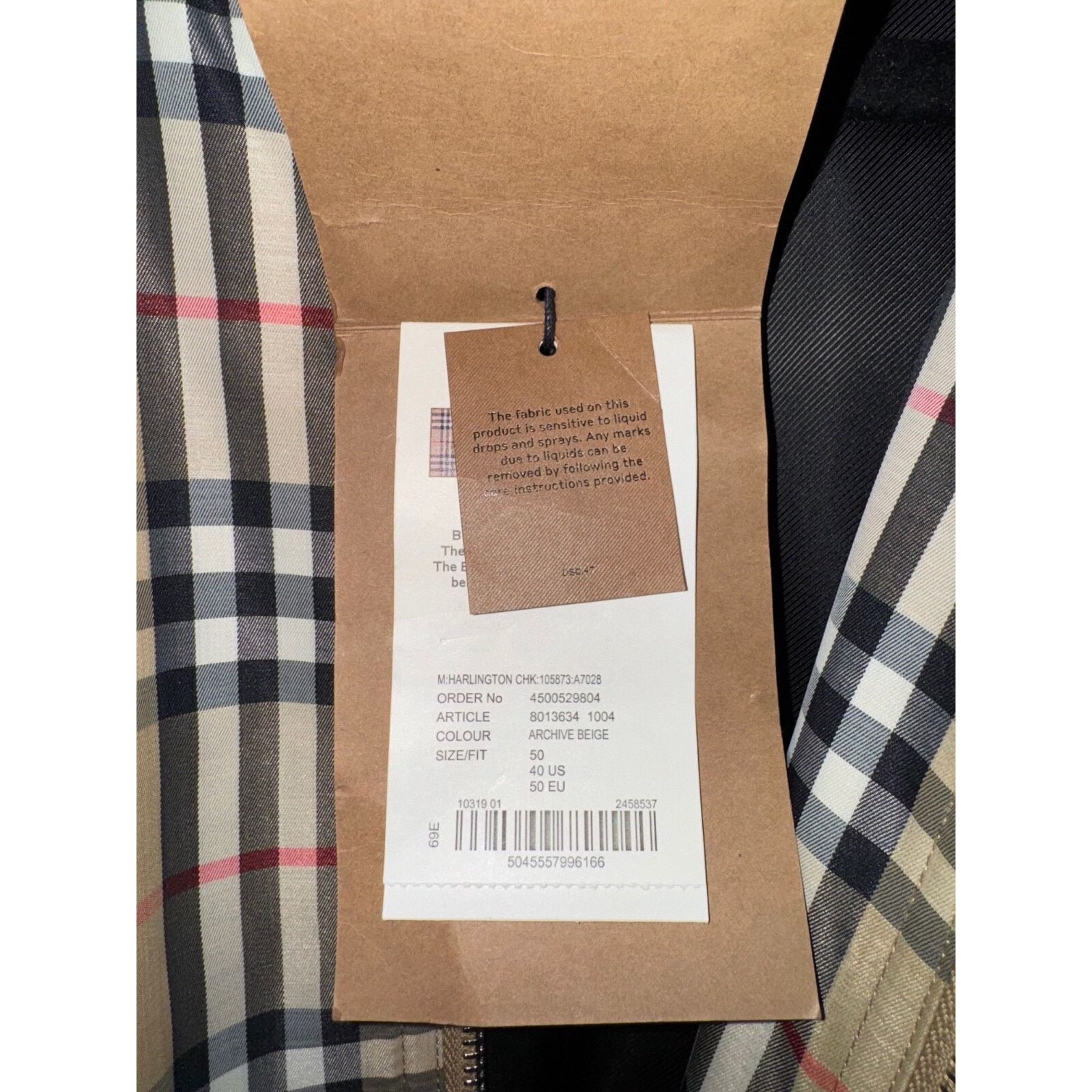 Burberry Burberry Harlington Nova Archive Bomber Varsity Jacket 50 40 Size US M / EU 48-50 / 2 - 20 Thumbnail