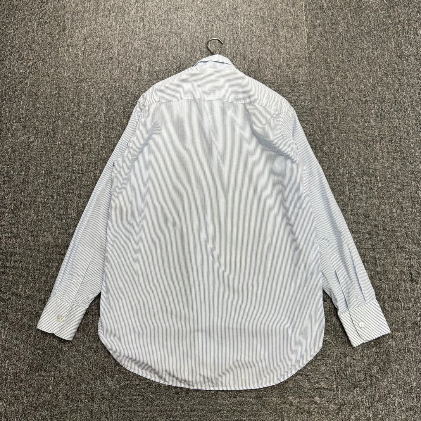 Louis Vuitton LV blue and white stripe shirt M Size US M / EU 48-50 / 2 - 5 Thumbnail