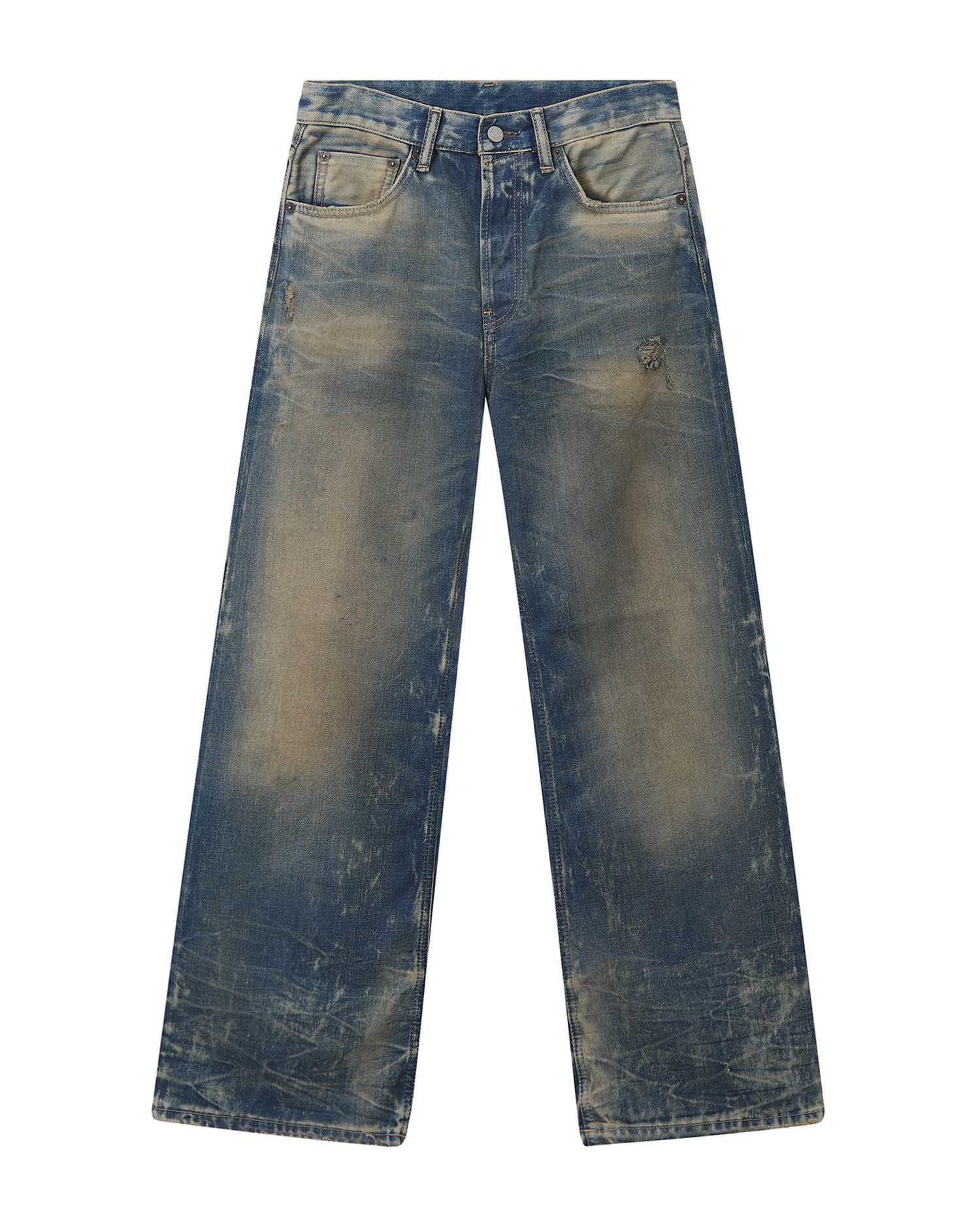 Acne Studios Acne Studios 2021F LOOSE FIT Distressed Design Jeans Size 26" / US 2 / IT 38 - 1 Thumbnail