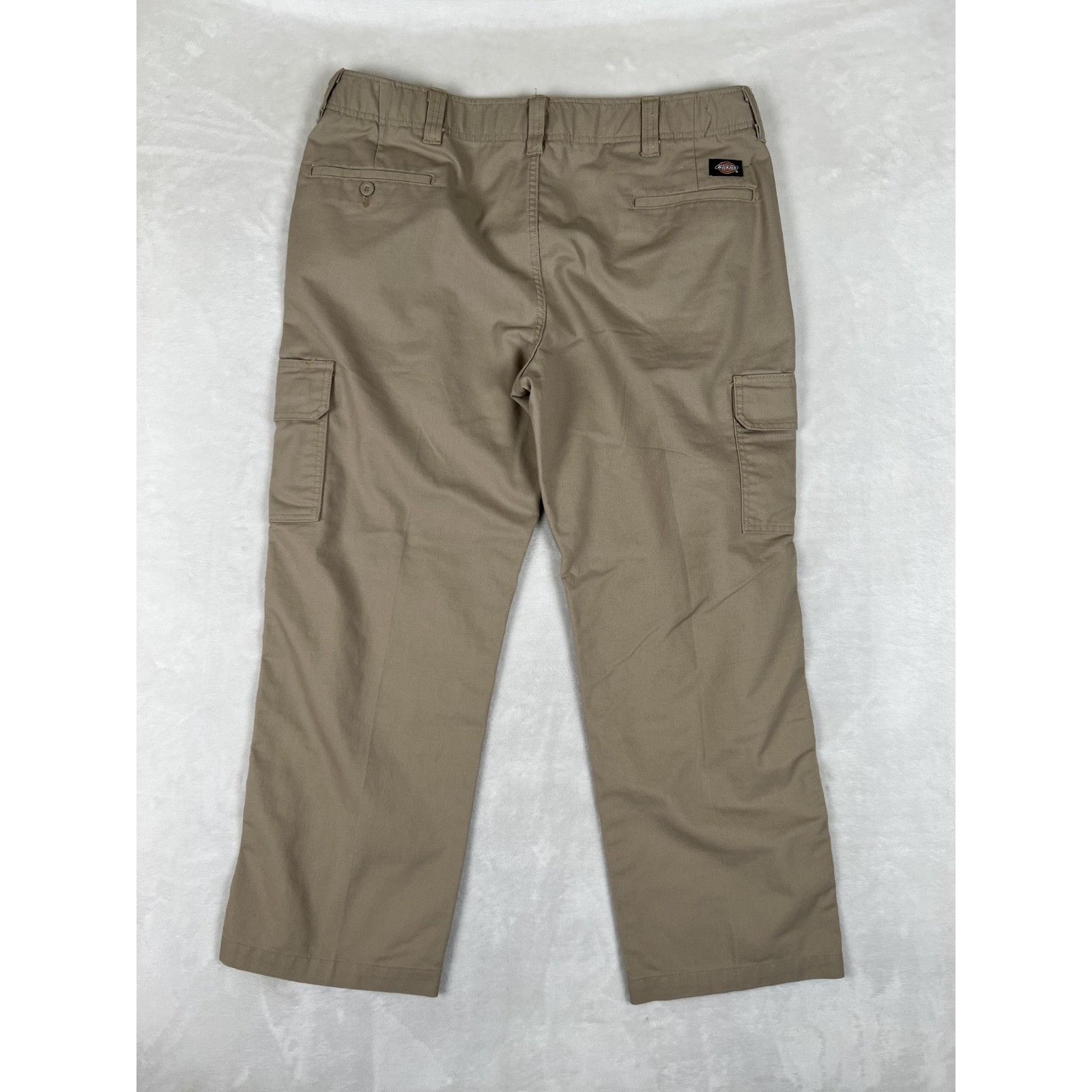 Dickies Dickies Men's Loose Fit Double Knee Cargo Pants 40x30 Beige Size US 40 / EU 56 - 6 Thumbnail