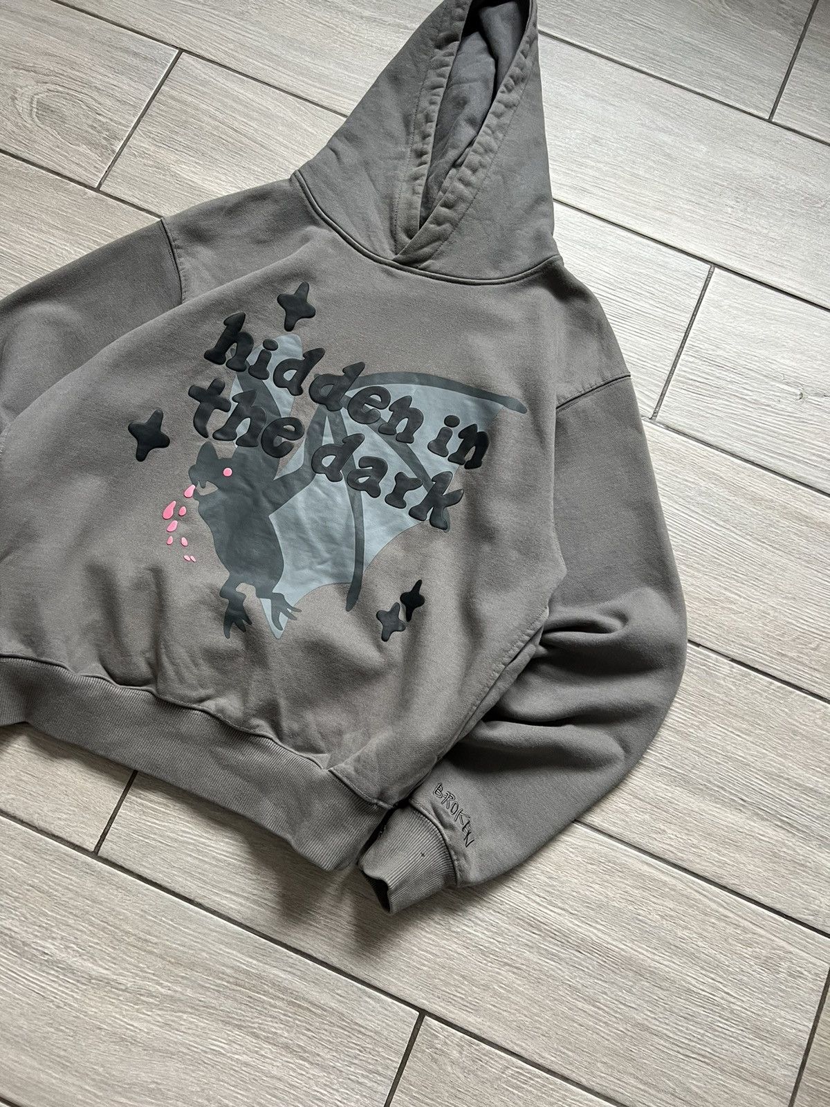 Broken Planet Broken Planet ‘Hidden in the Dark’ Bat print Hoodie Size US XS / EU 42 / 0 - 2 Thumbnail