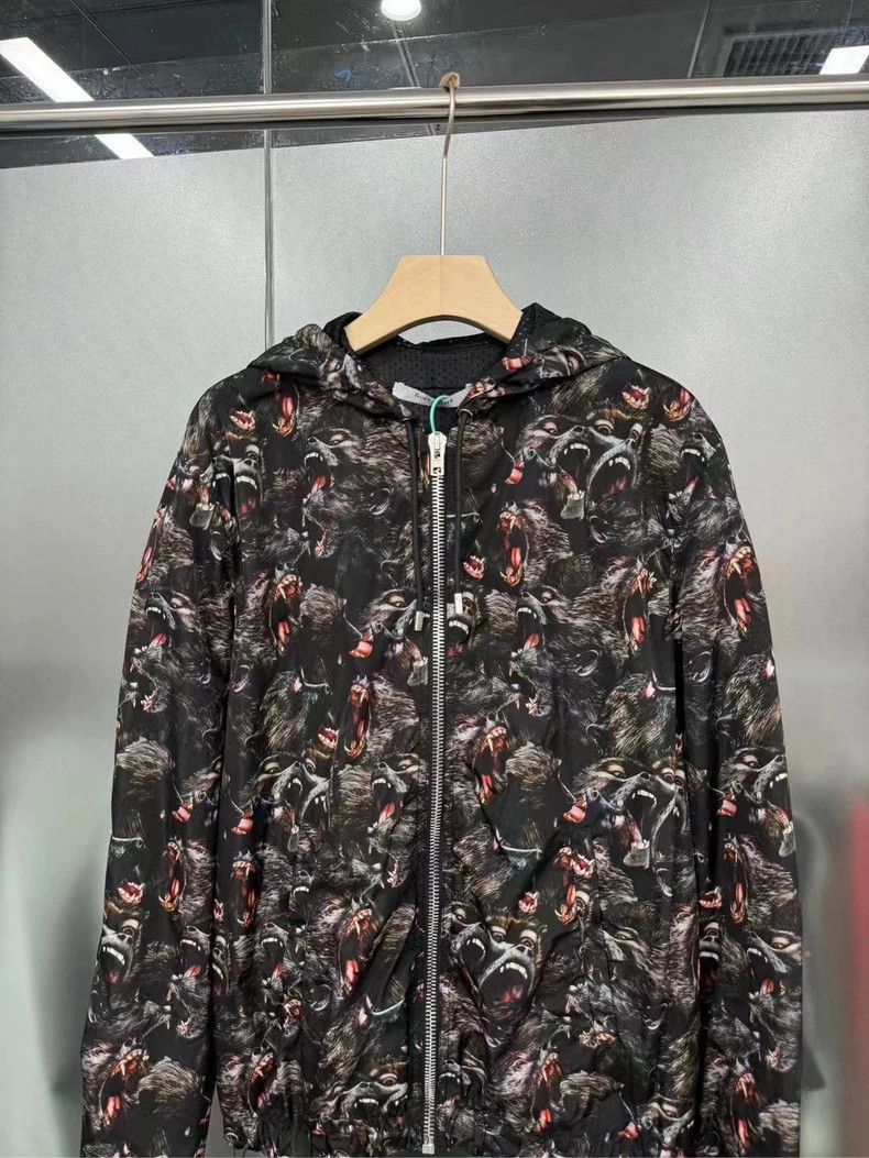 Givenchy Givenchy Size48 All-over Monkey Group Assault Jacket Size US M / EU 48-50 / 2 - 2 Thumbnail