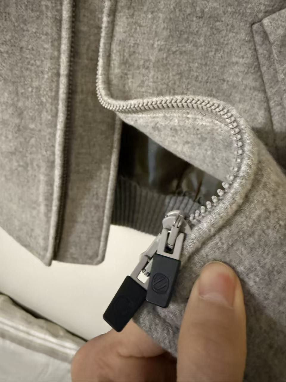 Fear of God zegna wool bomber grey Size US S / EU 44-46 / 1 - 5 Thumbnail