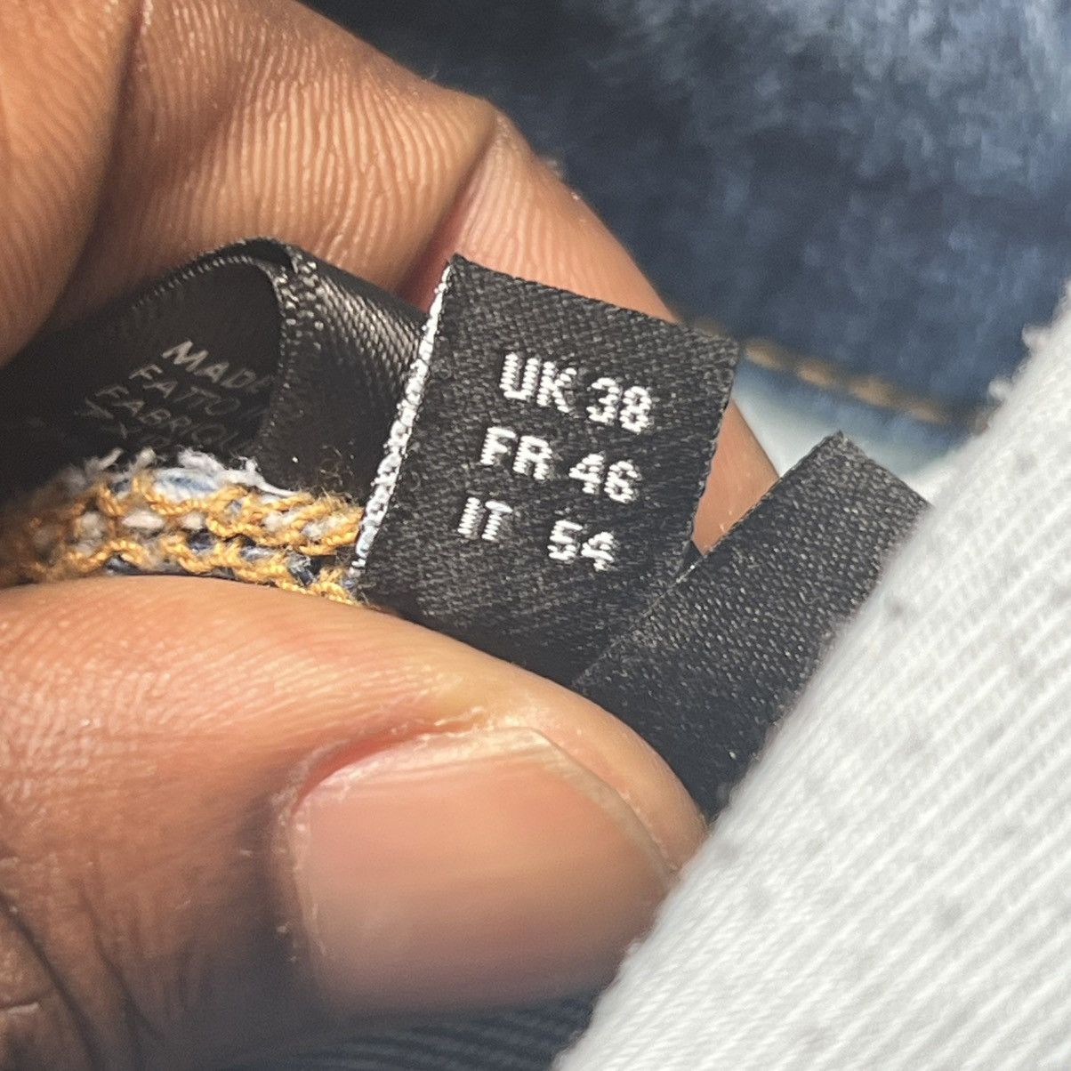 Amiri Amiri MX2 Jeans Dark Indigo Size US 38 / EU 54 - 14 Thumbnail