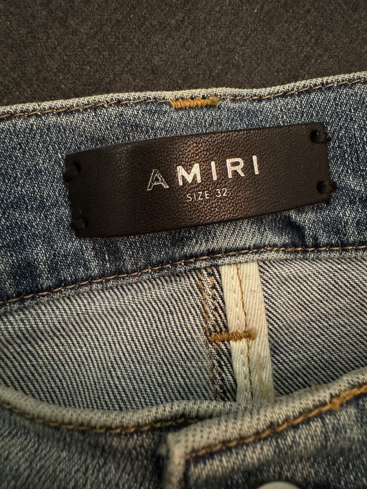 Amiri amiri japanese repair rosebowl jeans patchwork Size US 32 / EU 48 - 8 Thumbnail