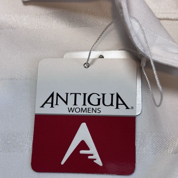 Antigua Antigua Golf Polo Women Striped Desert Dry Short Sleeve M Size M / US 6-8 / IT 42-44 - 9 Thumbnail