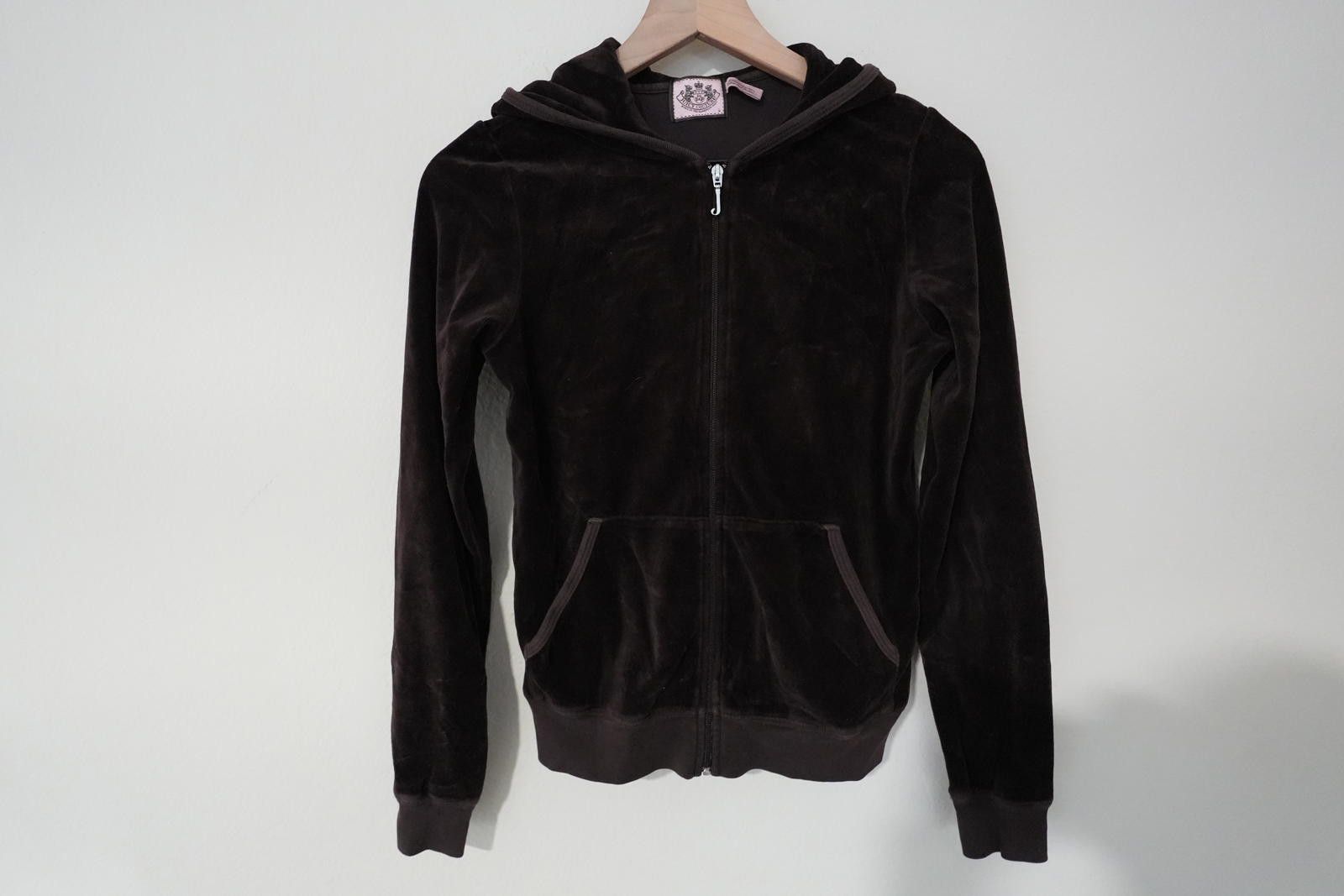 Juicy Couture Jeans Juicy Couture Jacket Women's L Brown VTG Y2K Track Velour Size L / US 10 / IT 46 - 1 Thumbnail