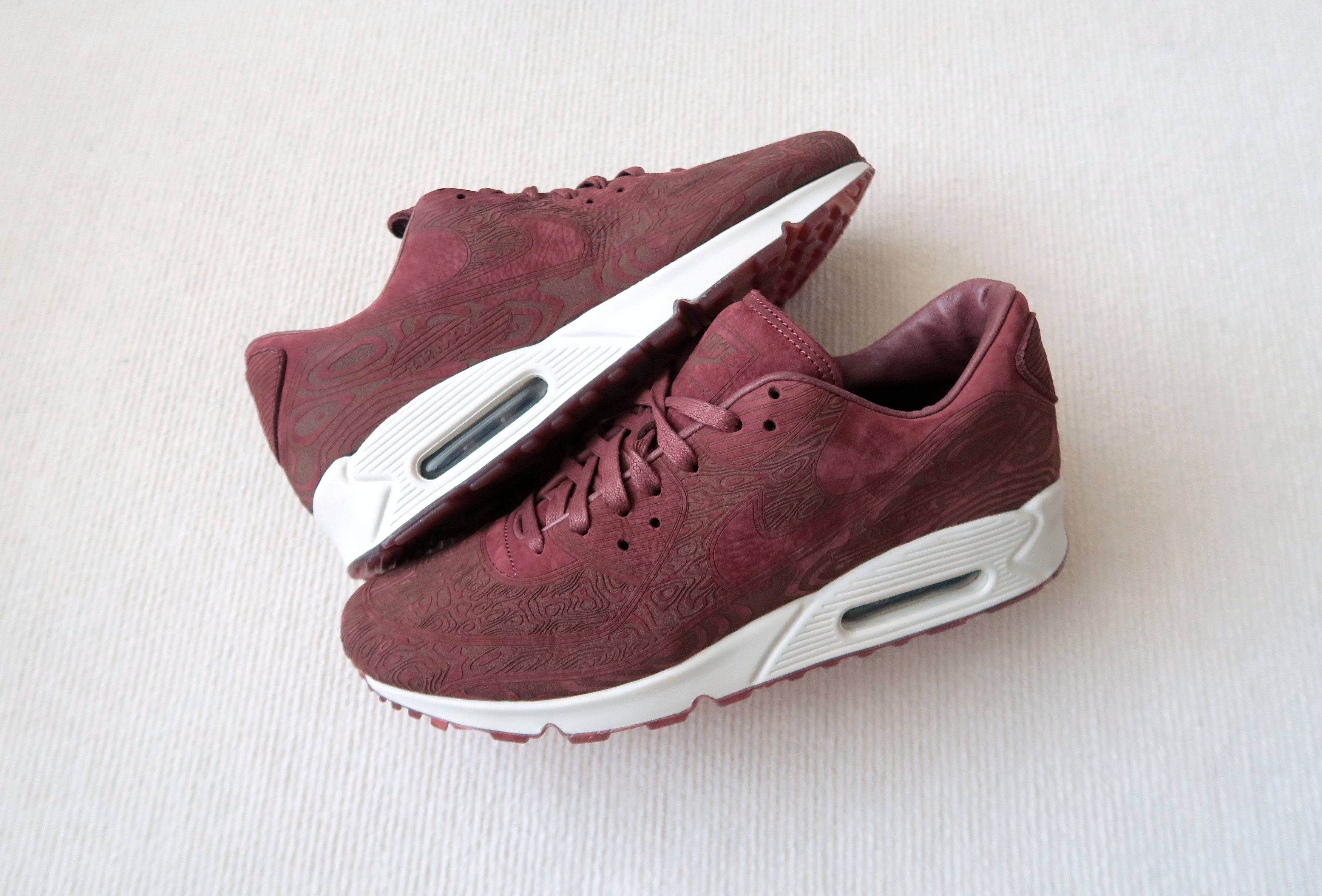 Nike Nike Air Max 90 Laser Mahogany Sneakers Size US 12 / EU 45 - 7 Thumbnail
