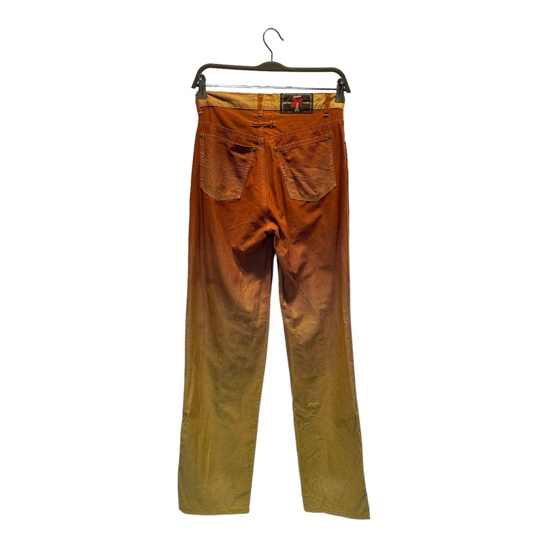 Jean Paul Gaultier Archive Gradient Straight Leg Denim Pants Size 28" / US 6 / IT 42 - 2 Thumbnail