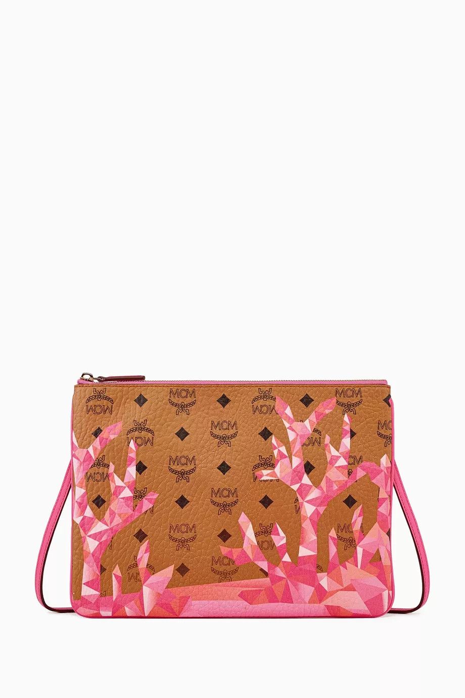 MCM o1mt1gz0925 Size: OS / Medium Pouch in Multicolor Size ONE SIZE - 1 Thumbnail