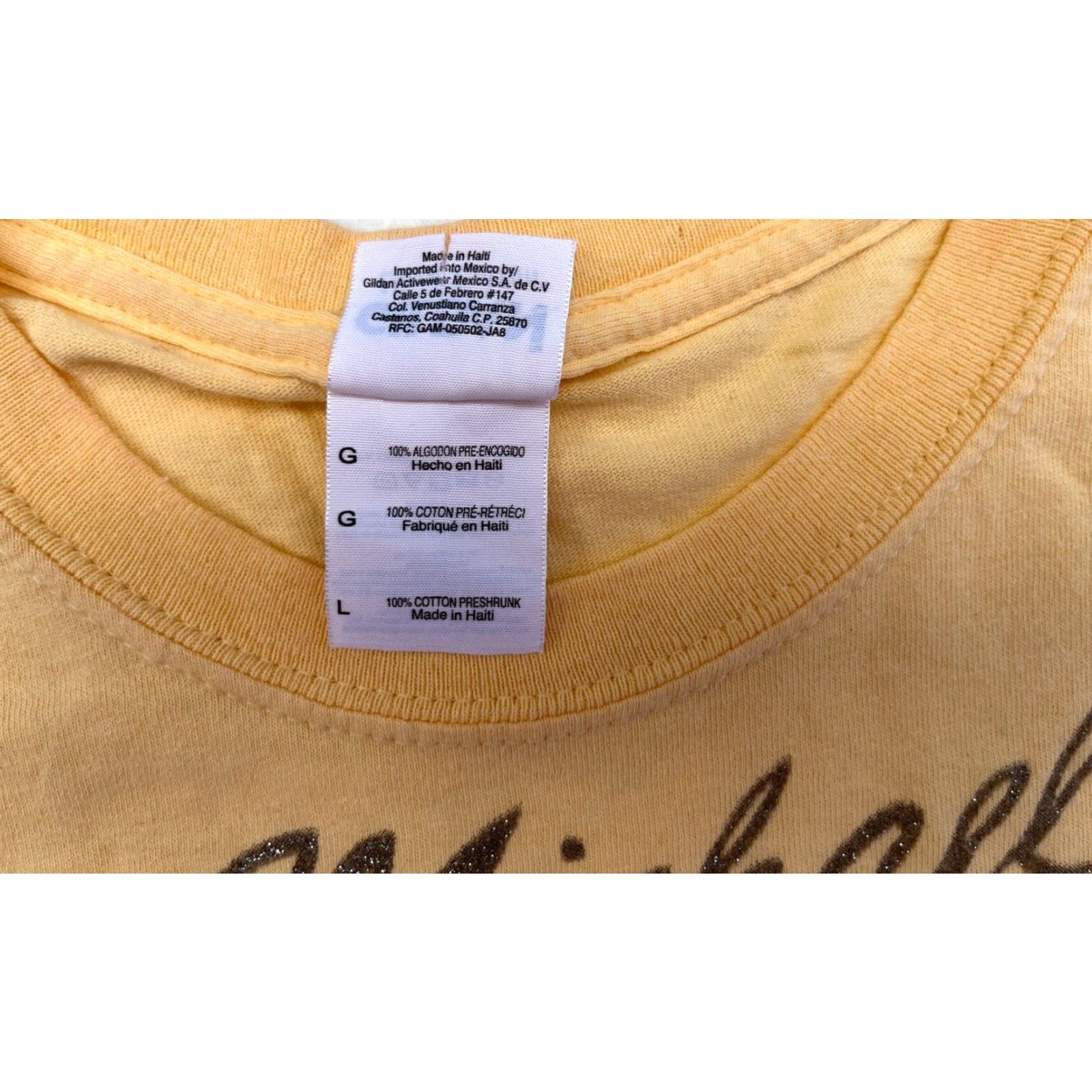 Gildan VINTAGE Michael Jackson Memorial 1958-2009 T-Shirt Sz L Mens Shirt Cotton Peach 2000s Music Gildan Ultra Cotton T-Shirt Size US L / EU 52-54 / 3 - 6 Thumbnail