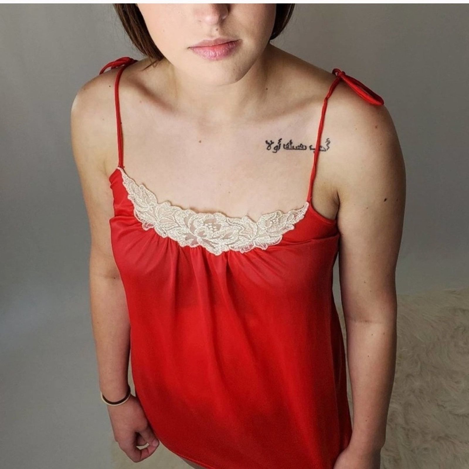 Vintage Vintage 80’s Undercover Wear Babydoll Nightie Size M / US 6-8 / IT 42-44 - 7 Thumbnail