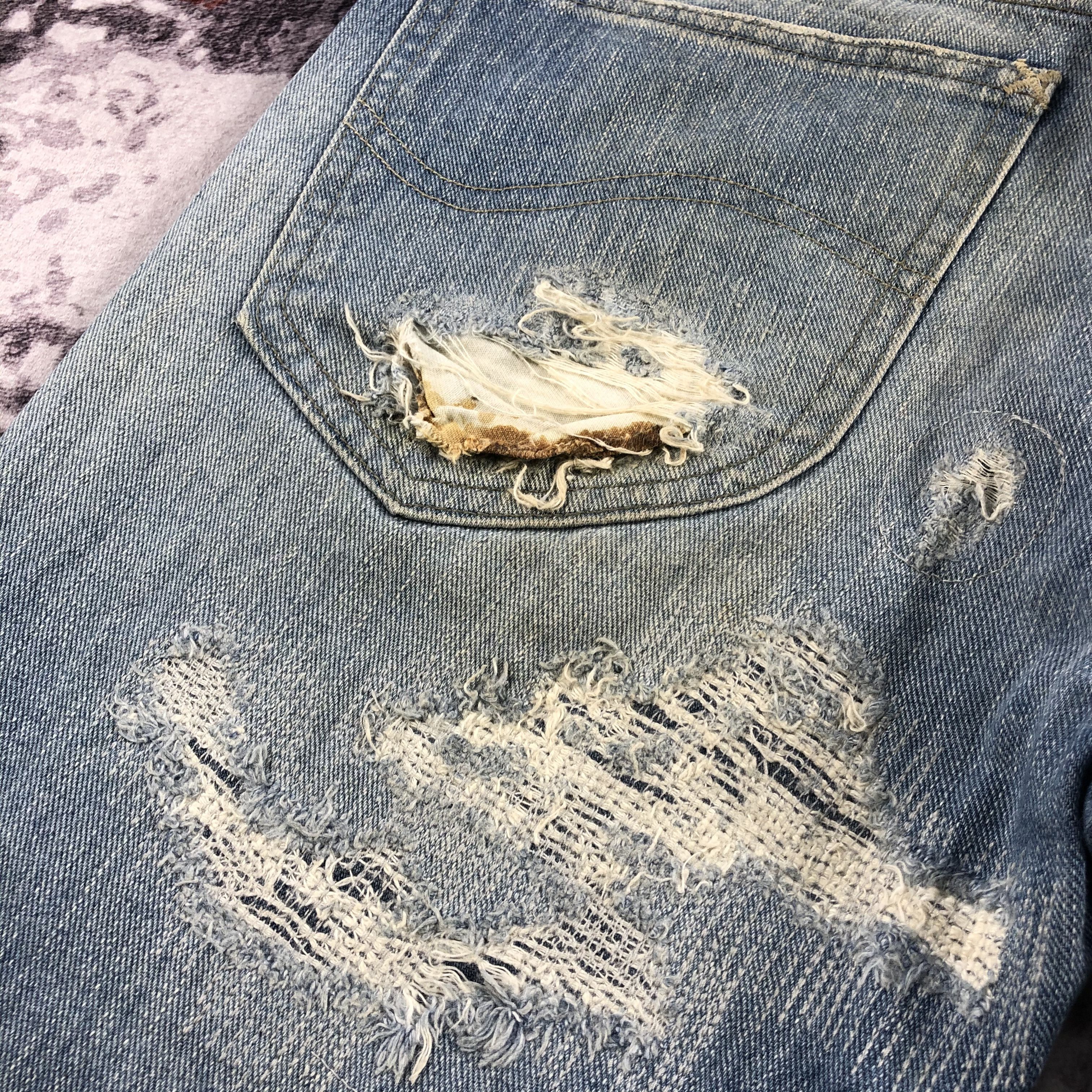 Lee × Vintage Vintage Light Wash Lee Jeans-JM2147 Size US 33 - 10 Thumbnail