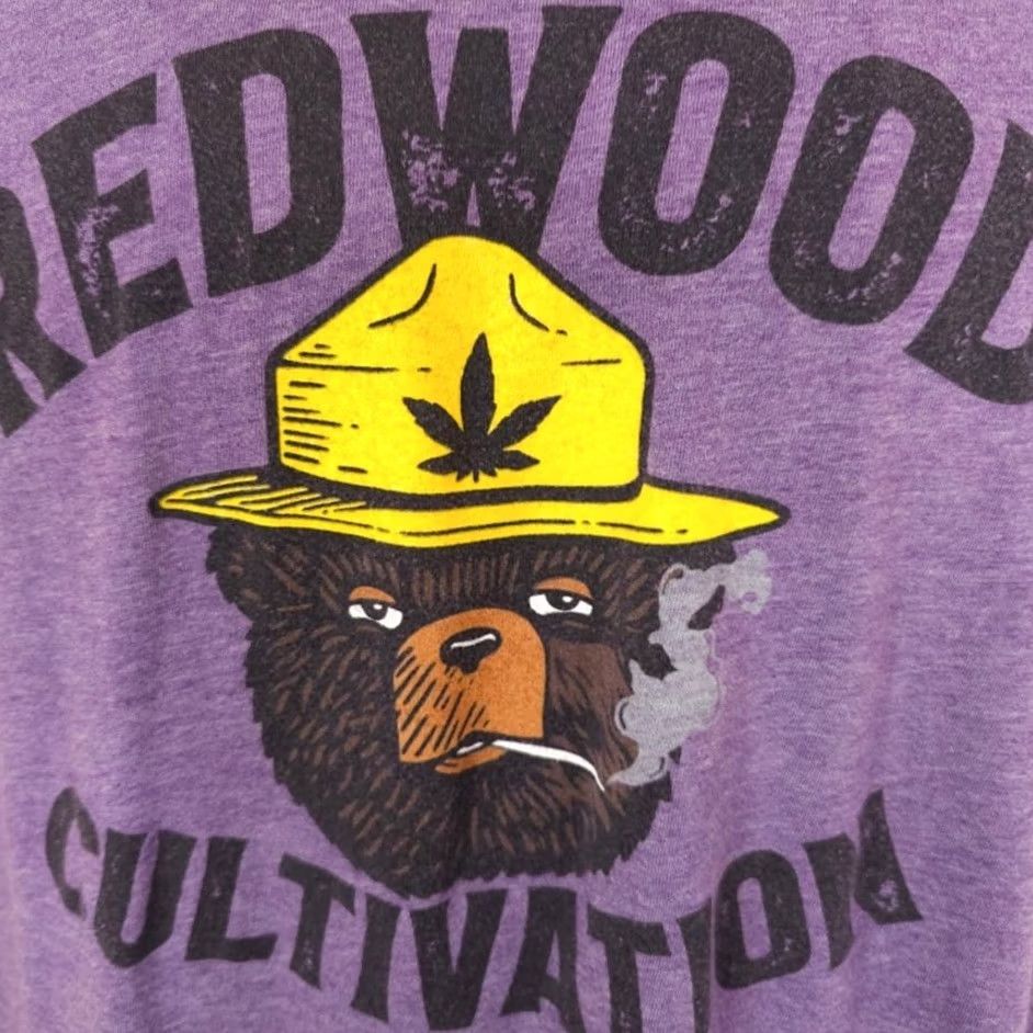 Tultex Tultex Redwood Cultivation T Shirt Mens Size L Purple Grow Team Las Vegas Cannabis Vintage: No Size US L / EU 52-54 / 3 - 3 Thumbnail
