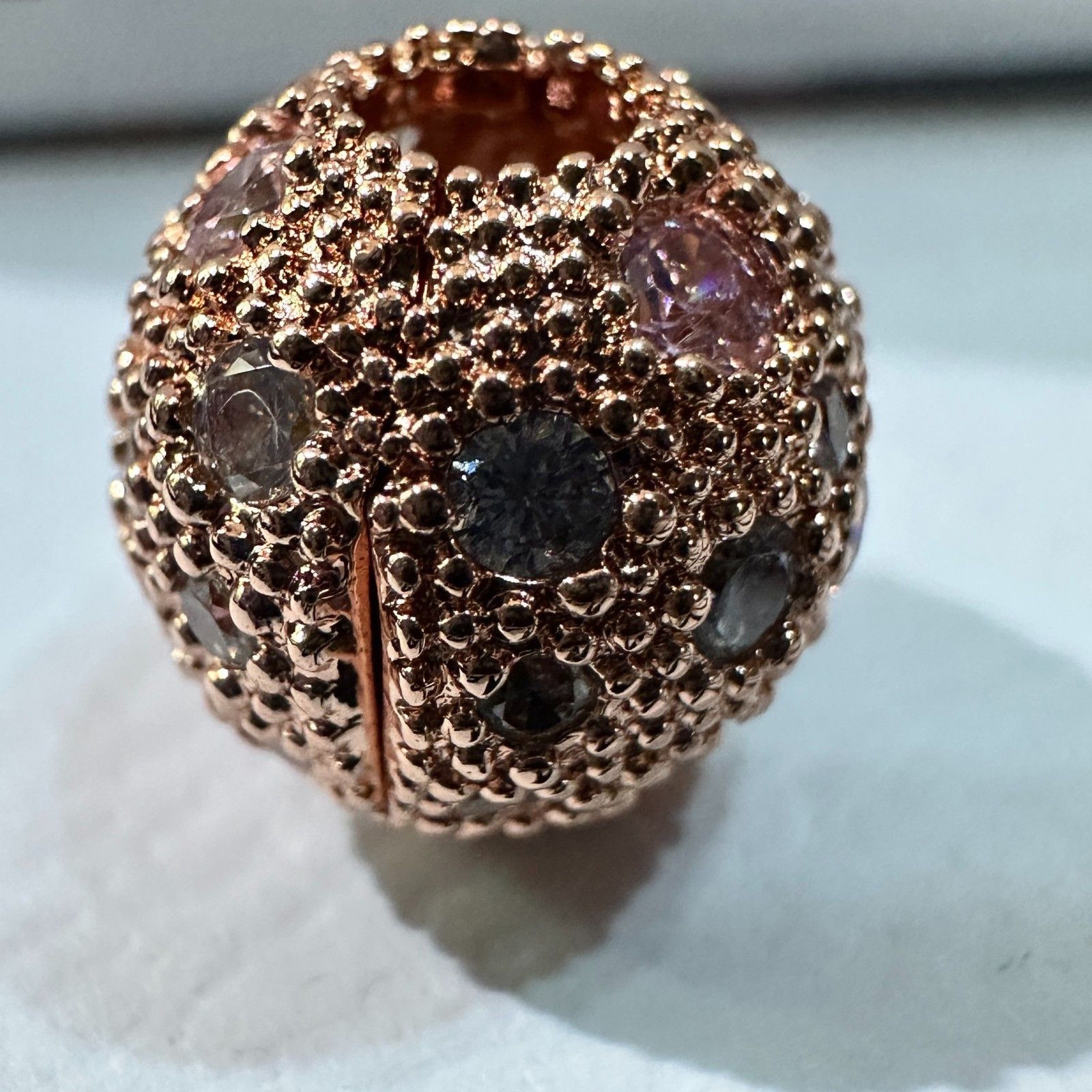 pandora Authentic PANDORA Sparkling Cosmic Stars CZ Bracelet Clip, R Size ONE SIZE - 1 Thumbnail