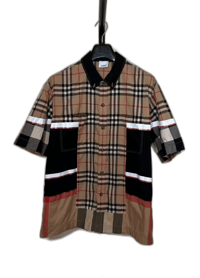 Burberry New Plaid Short Sleeve Shirt