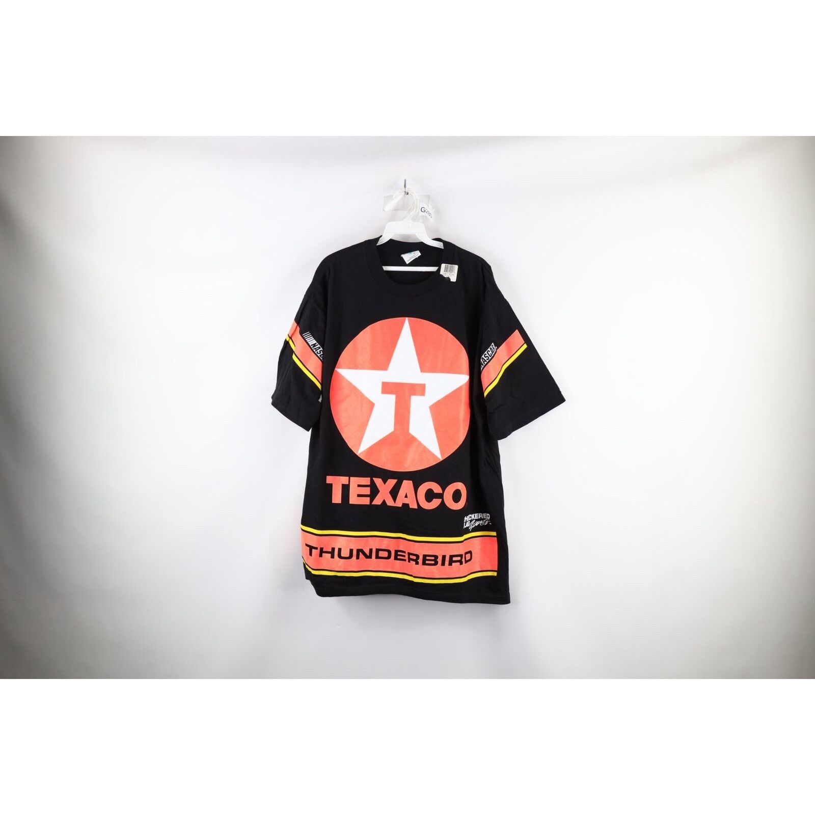 NASCAR Deadstock Vintage 90s NASCAR Mens XL All Over Print Texaco