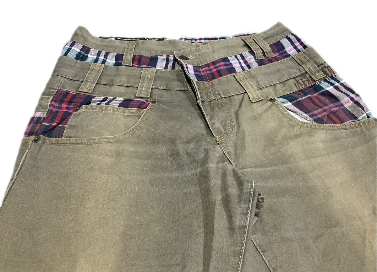 Number (N)ine 🔥Y2K Archived Brthbreah Mud Wash Twist Double Waist Denim Size US 32 / EU 48 - 3 Thumbnail