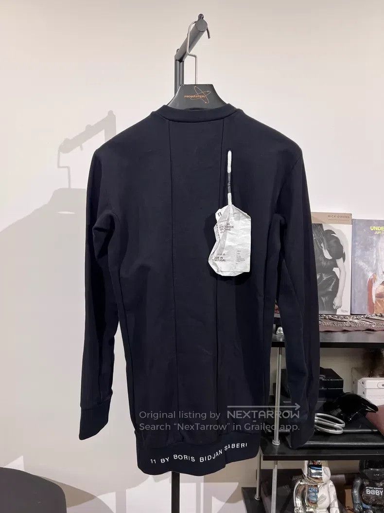 Boris Bidjan Saberi Boris Bidjan Saberi embroidered long sleeve hoodie| Size US M / EU 48-50 / 2 - 2 Thumbnail