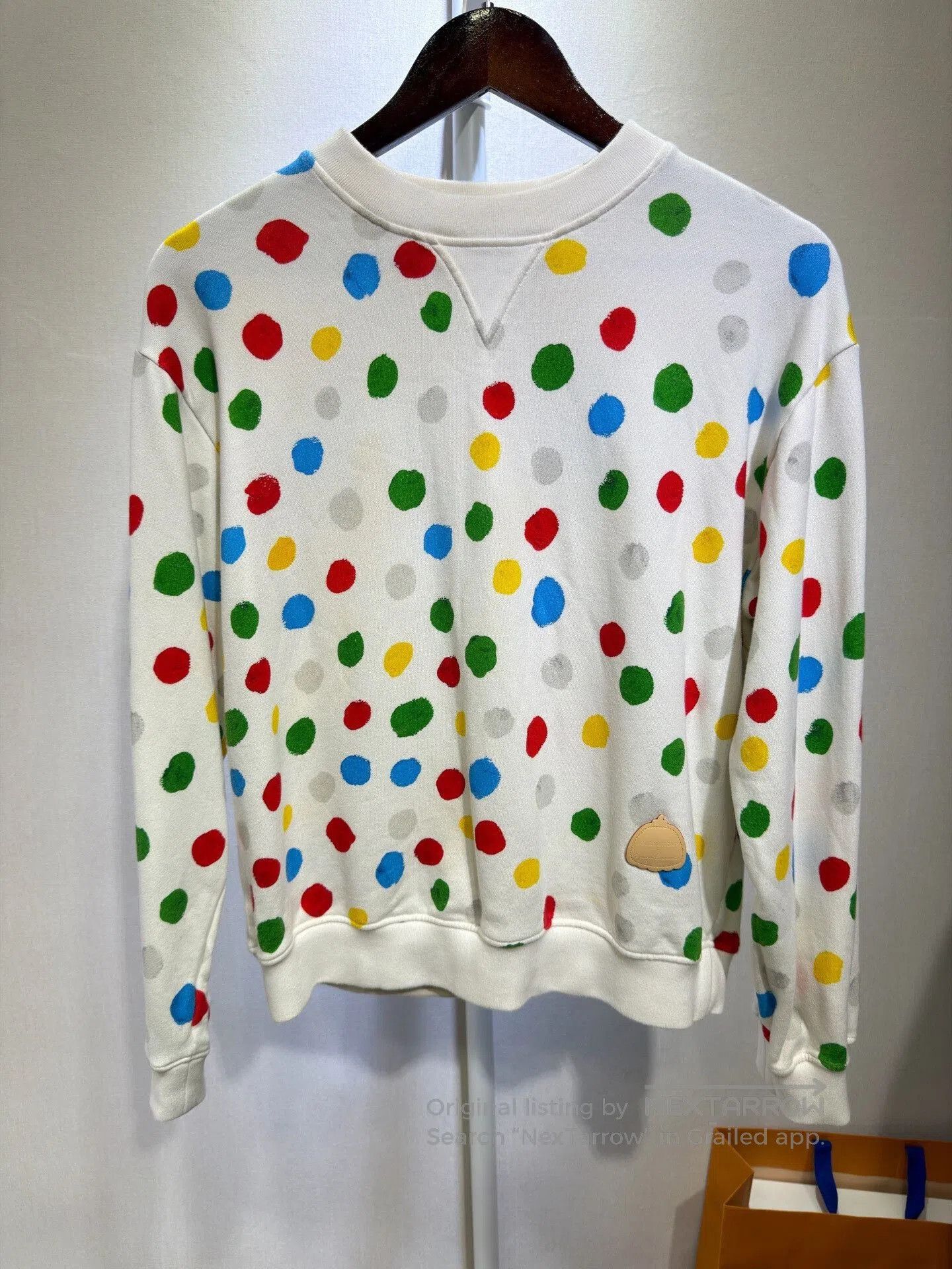 Louis Vuitton Louis Vuitton Yayoi Kusama Polka Dot Sweatshirt. Size M / US 6-8 / IT 42-44 - 1 Thumbnail