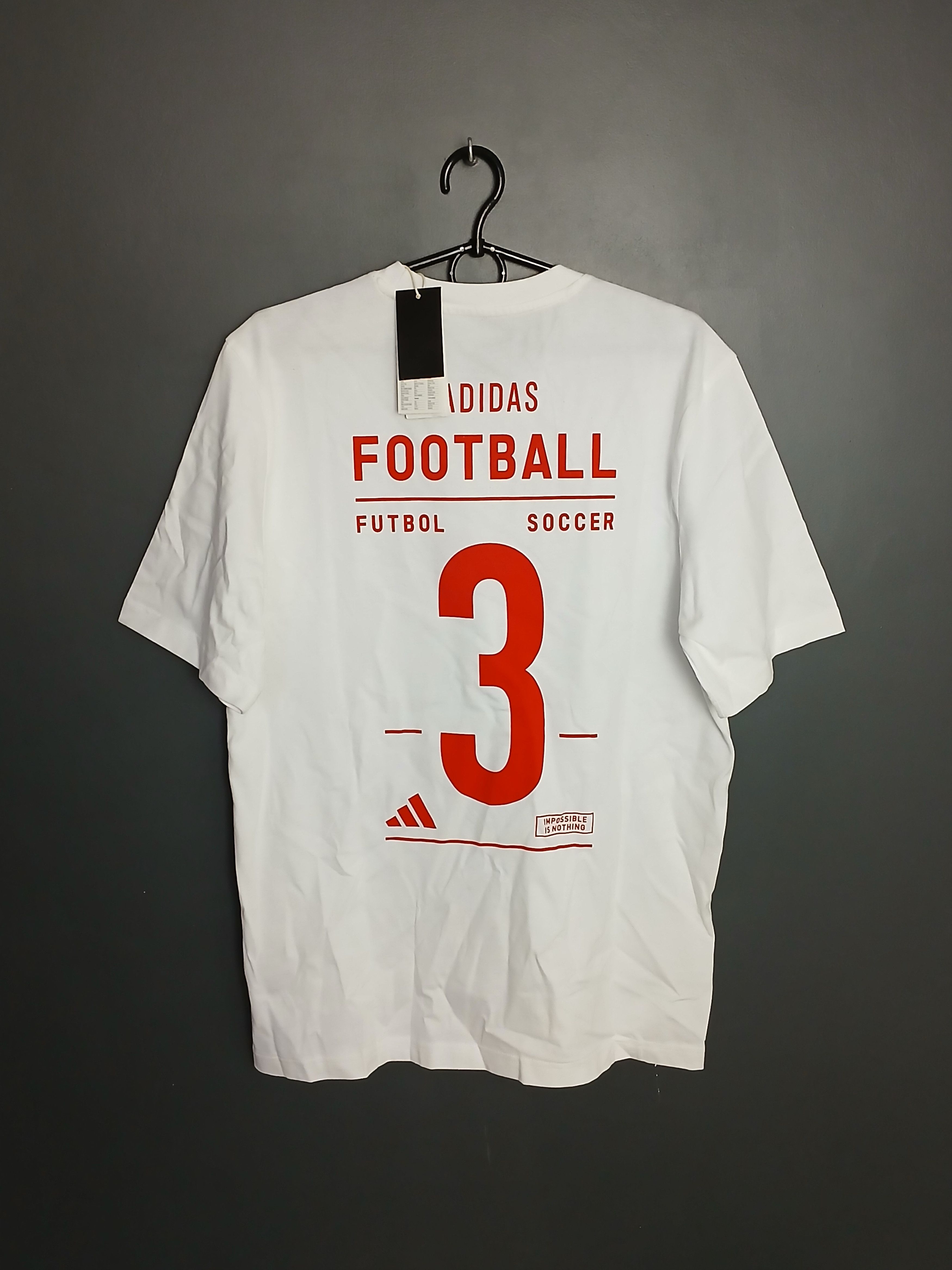 Adidas New Adidas Football Soccer T-Shirt Size US M / EU 48-50 / 2 - 1 Thumbnail