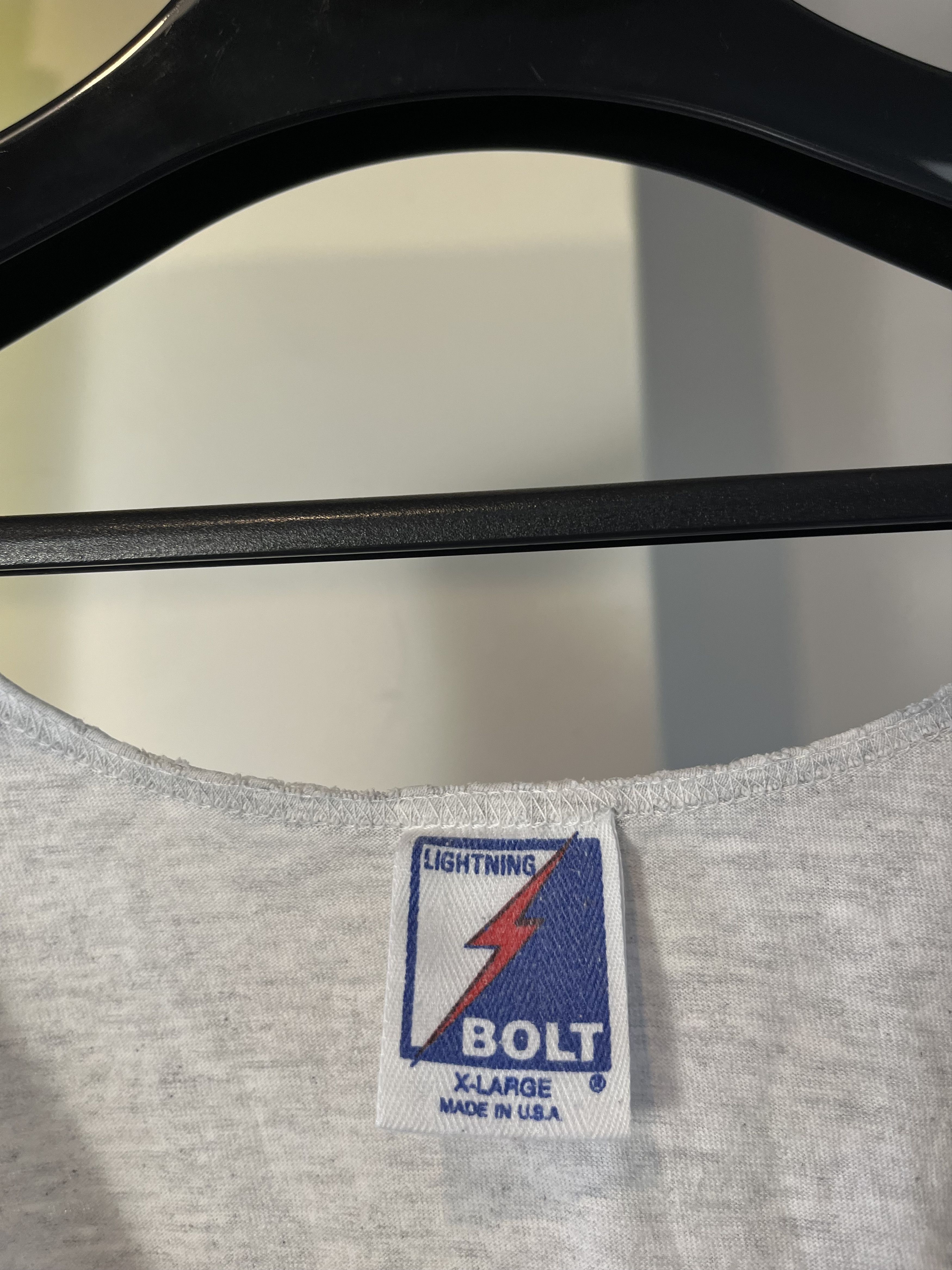 Lightning Bolt Vintage 90s Lighting Bolt Made in USA Surfing Band Tank Top Size US XL / EU 56 / 4 - 4 Thumbnail
