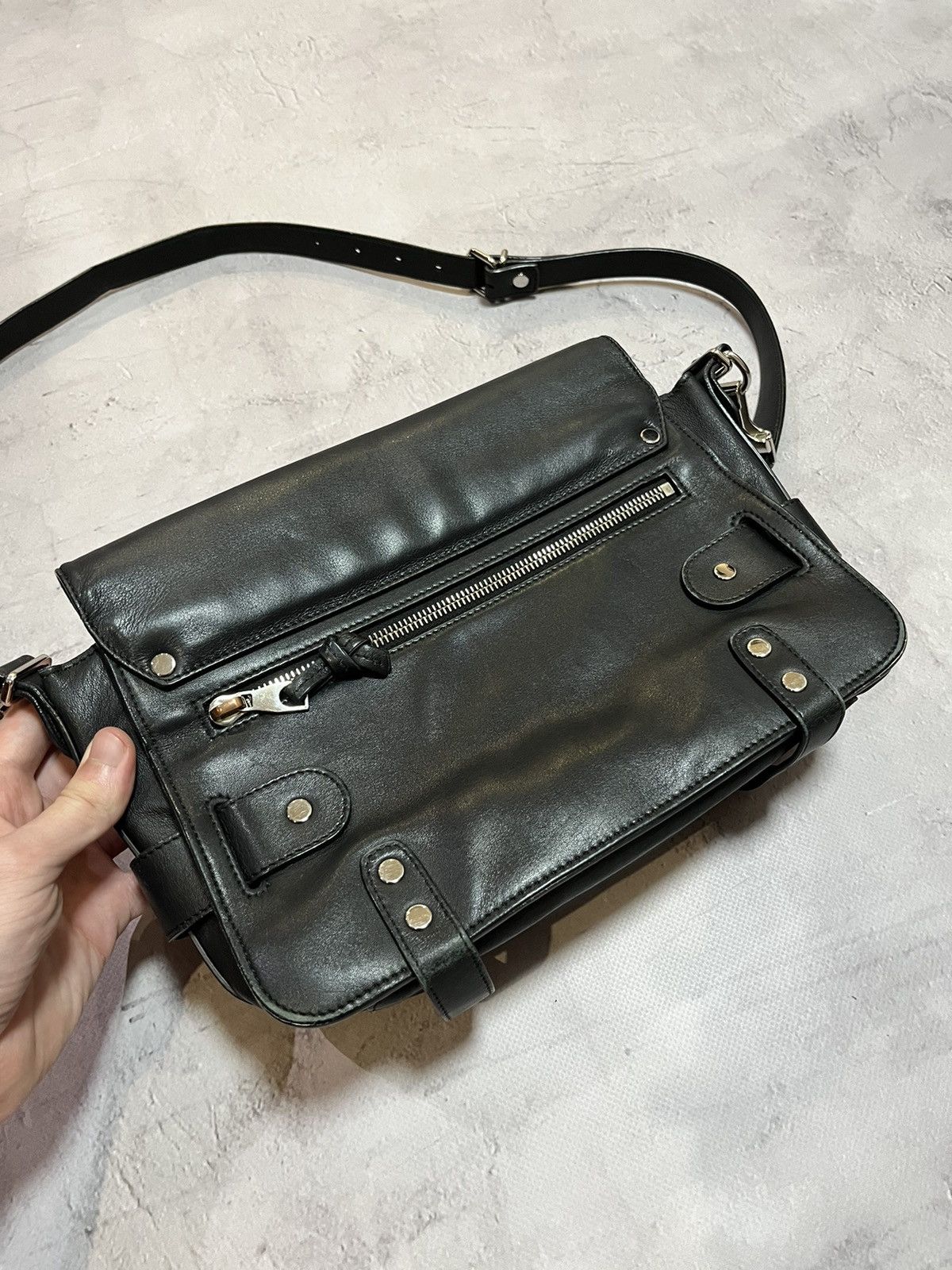 Designer × Genuine Leather × Proenza Schouler Proenza Schouler PS11 Crossbody Leather Bag Size ONE SIZE - 3 Thumbnail