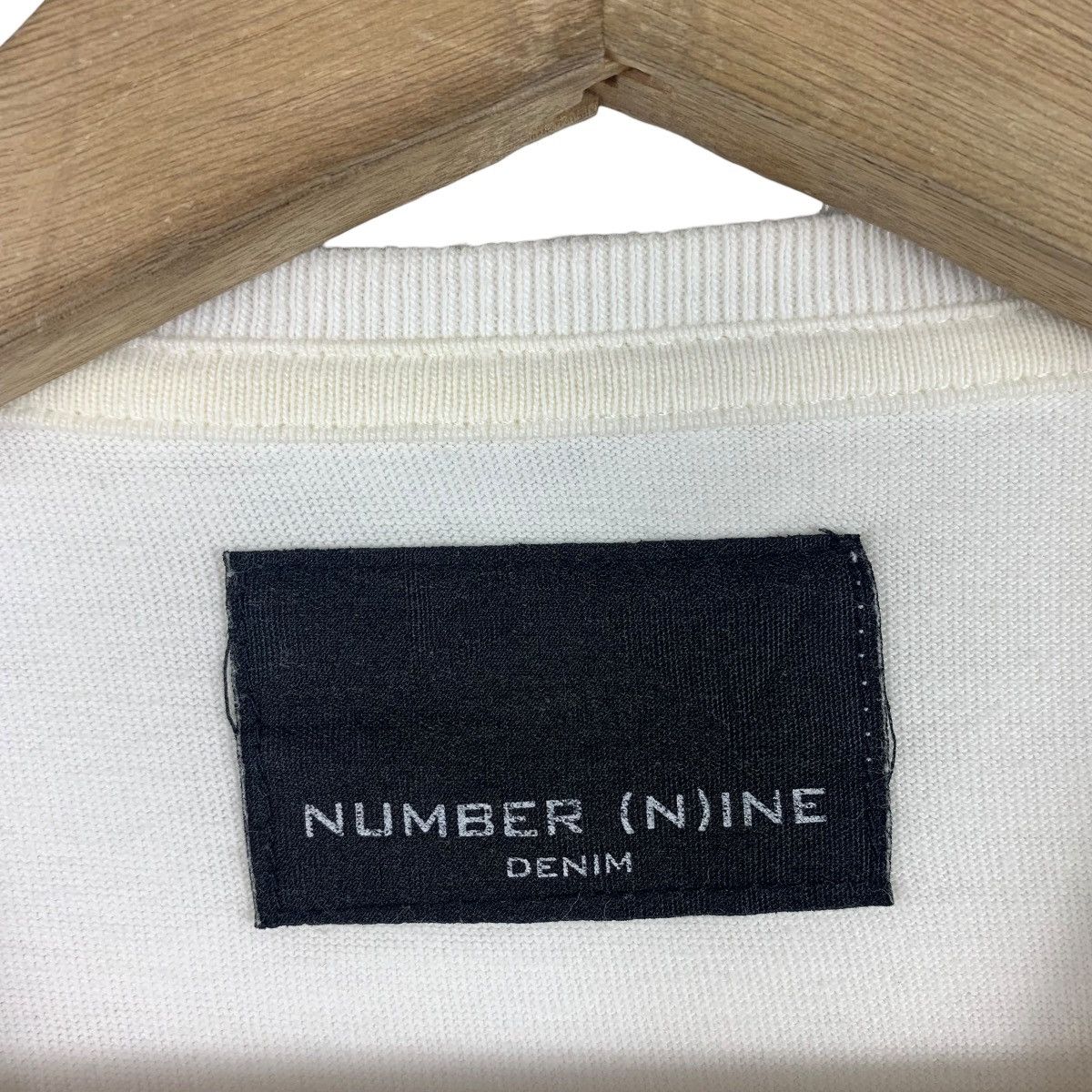 Japanese Brand × Number (N)ine NUMBENI(N)E baggy centre logo tee Size US L / EU 52-54 / 3 - 3 Thumbnail