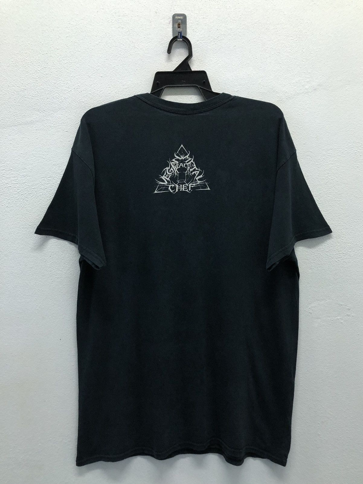 Vintage Vintage Vegan Black Metal Chef Merchandise tee y2k Size US L / EU 52-54 / 3 - 2 Thumbnail