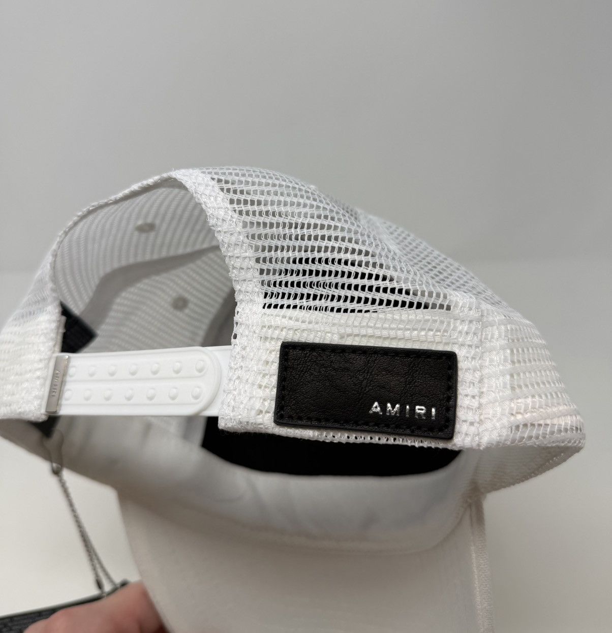 Amiri Amiri Zig Zag Trucker Hat White Size ONE SIZE - 5 Thumbnail