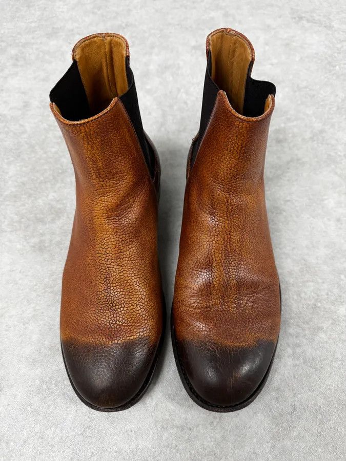 The Last Conspiracy The Last Conspiracy Brown Gradient Leather Boots Size US 8 / EU 41 - 5 Thumbnail