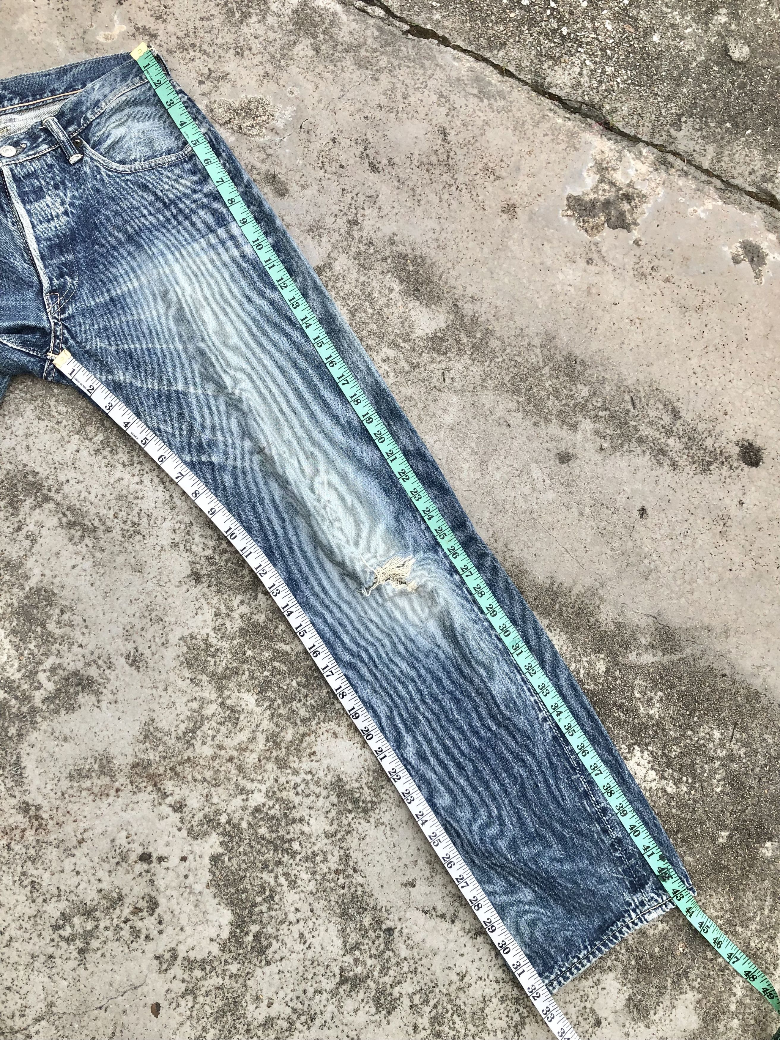 Warehouse & Co. VINTAGE WAREHOUSE DOUBLE WORK SELVEDGE DENIM Size US 31 - 11 Thumbnail
