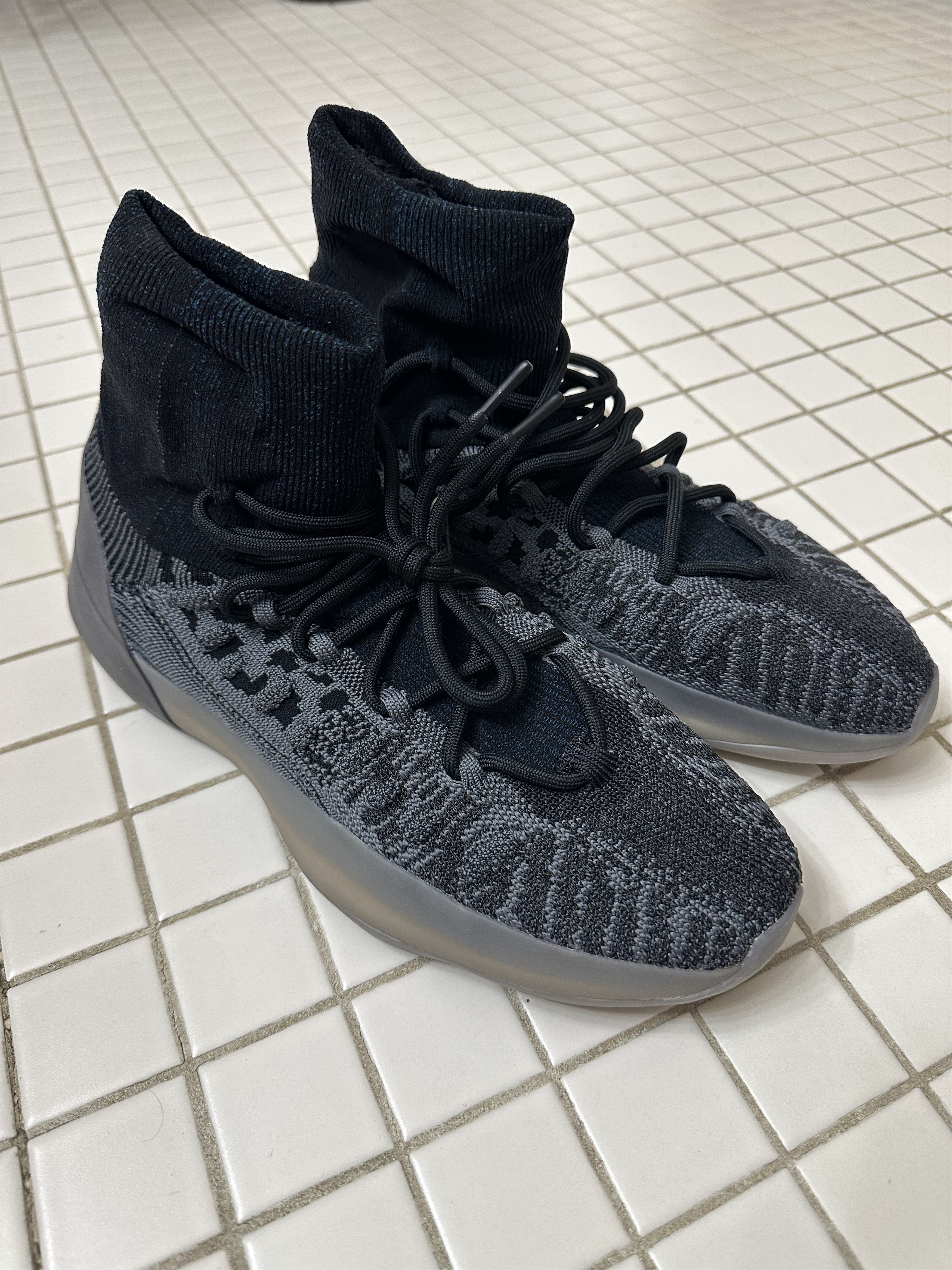Adidas × Yeezy Adidas YZY Basketball Knit Sneakers Size US 10.5 / EU 43-44 - 1 Thumbnail