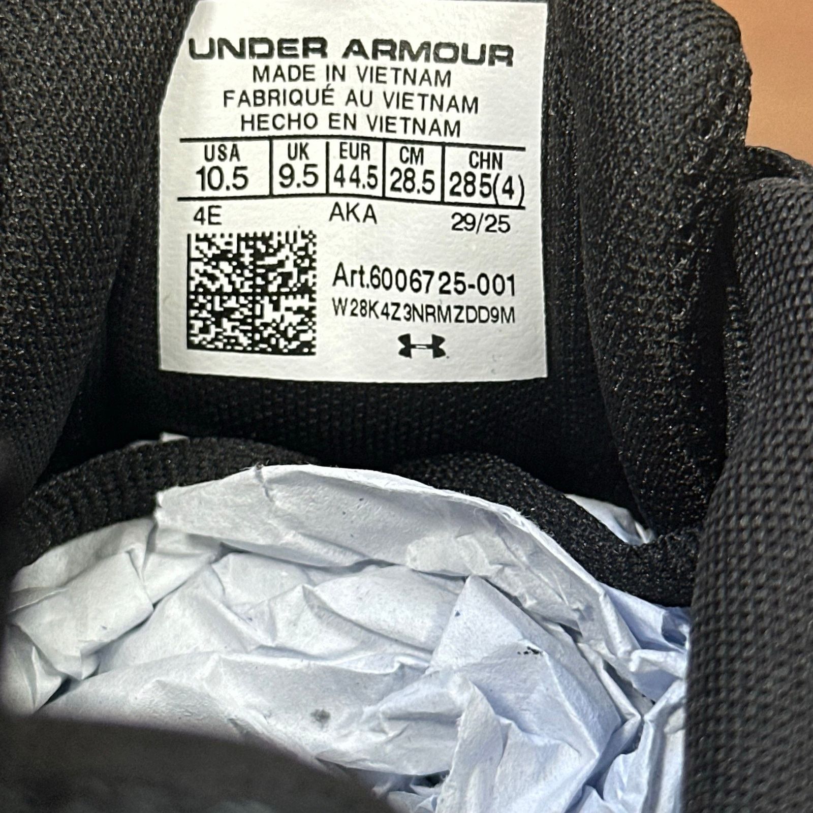 Under Armour Under Armour Men's Charged+ Assert 11 Running Shoes Size US 10.5 / EU 43-44 - 8 Thumbnail