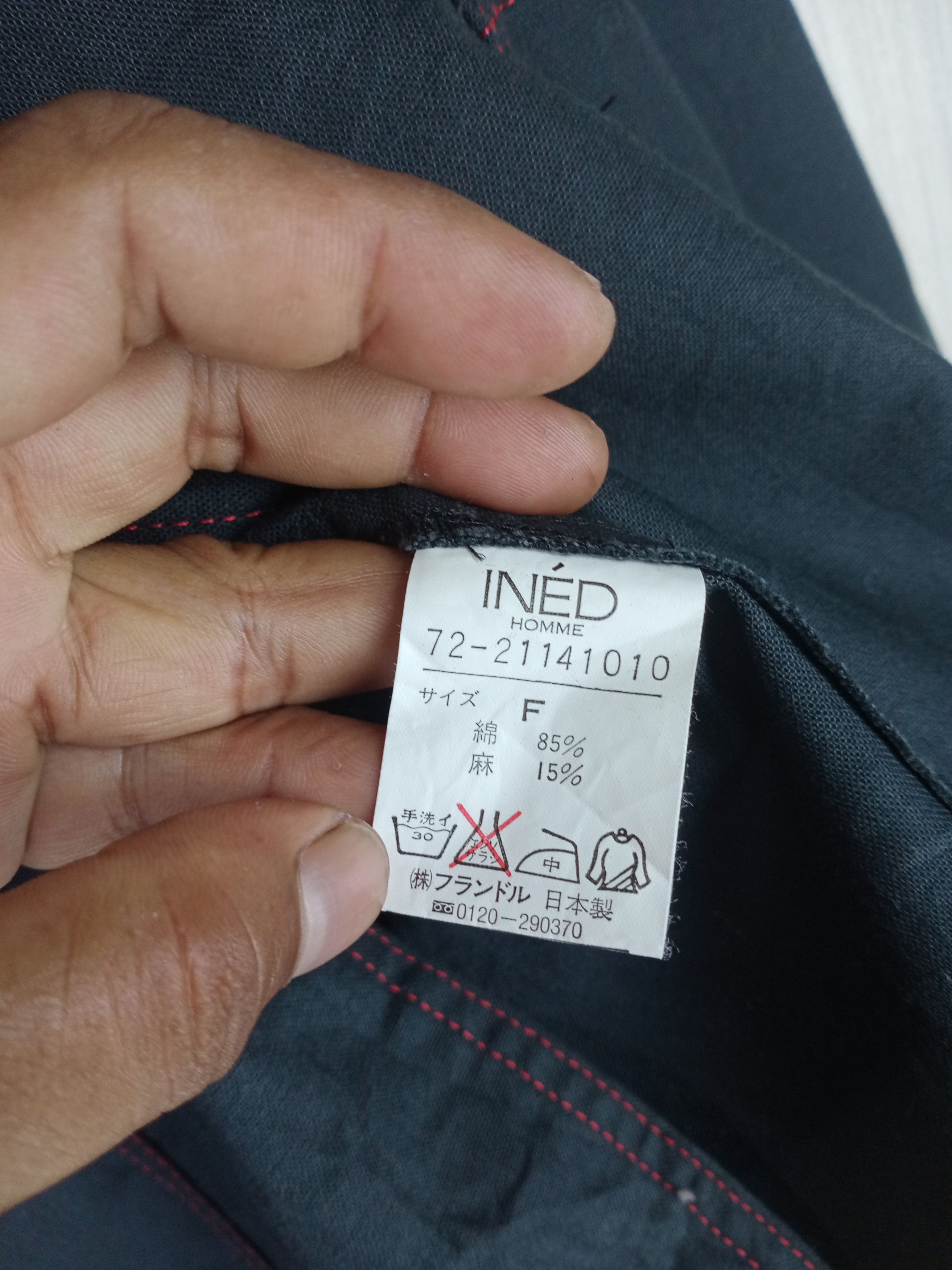 Yohji Yamamoto Rare Vintage Ined Homme By Yohji Yamamoto Jacket Size US M / EU 48-50 / 2 - 9 Thumbnail