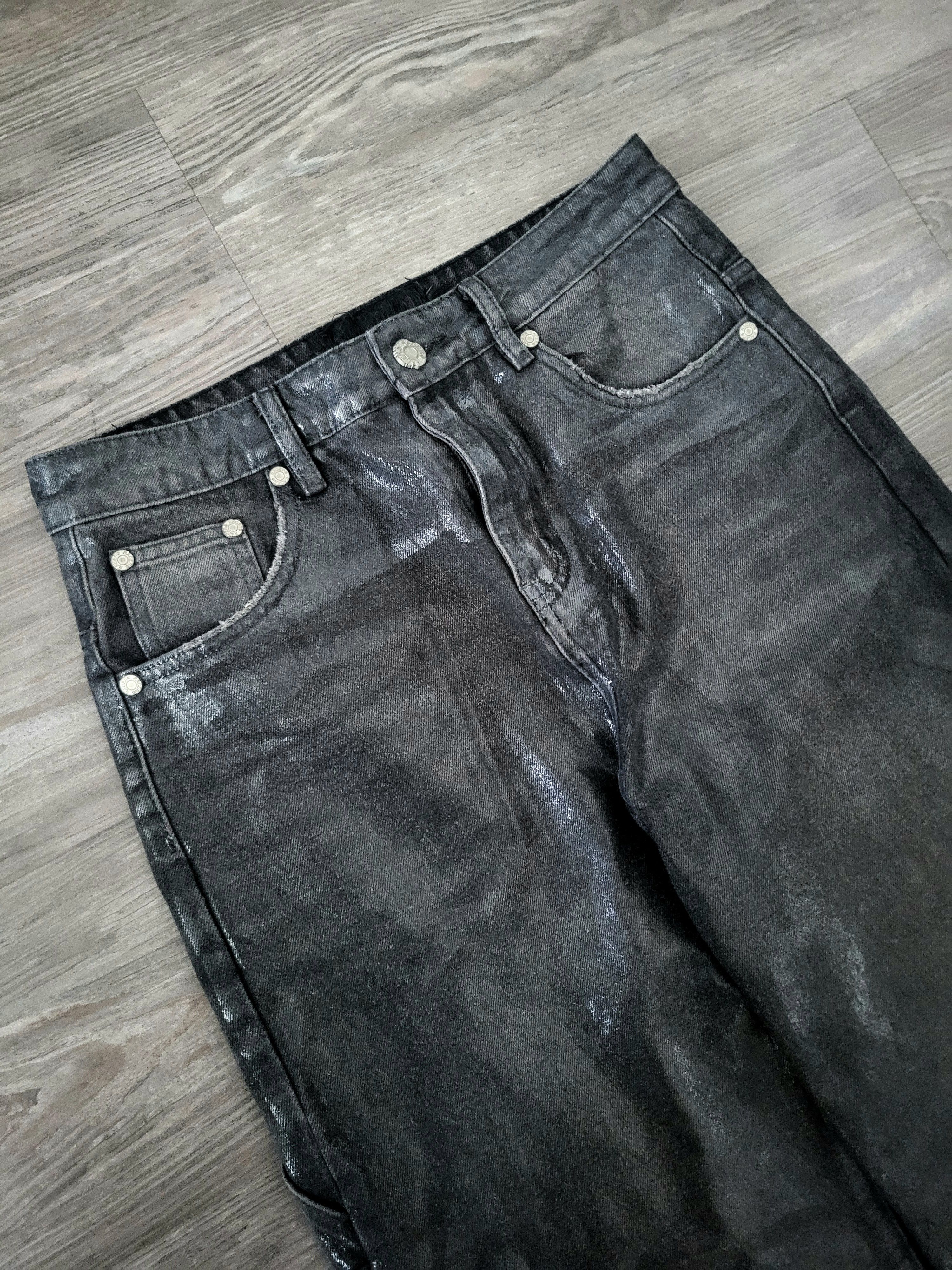 Racer Worldwide Heavy Waxed Denim Jeans Carpenter