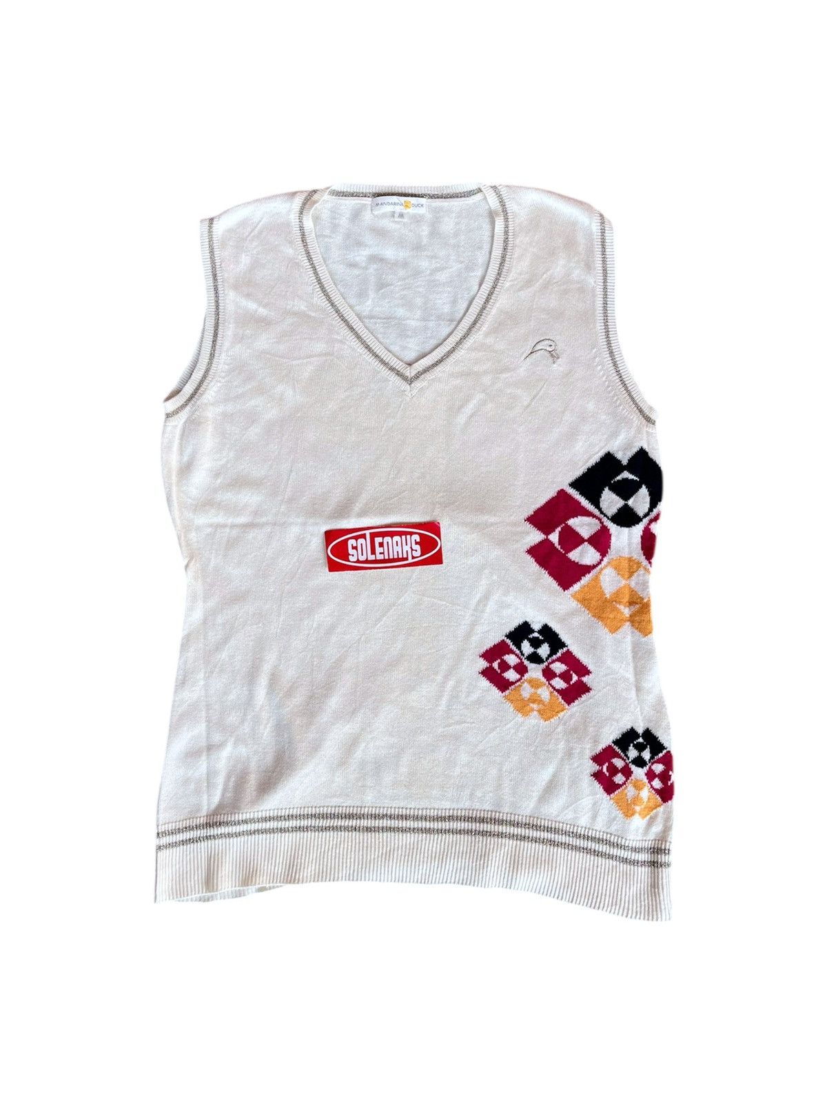 Mandarina Duck 00s Mandarina Duck Y2K luxury sleeveless rare Size XS / US 0-2 / IT 36-38 - 2 Thumbnail