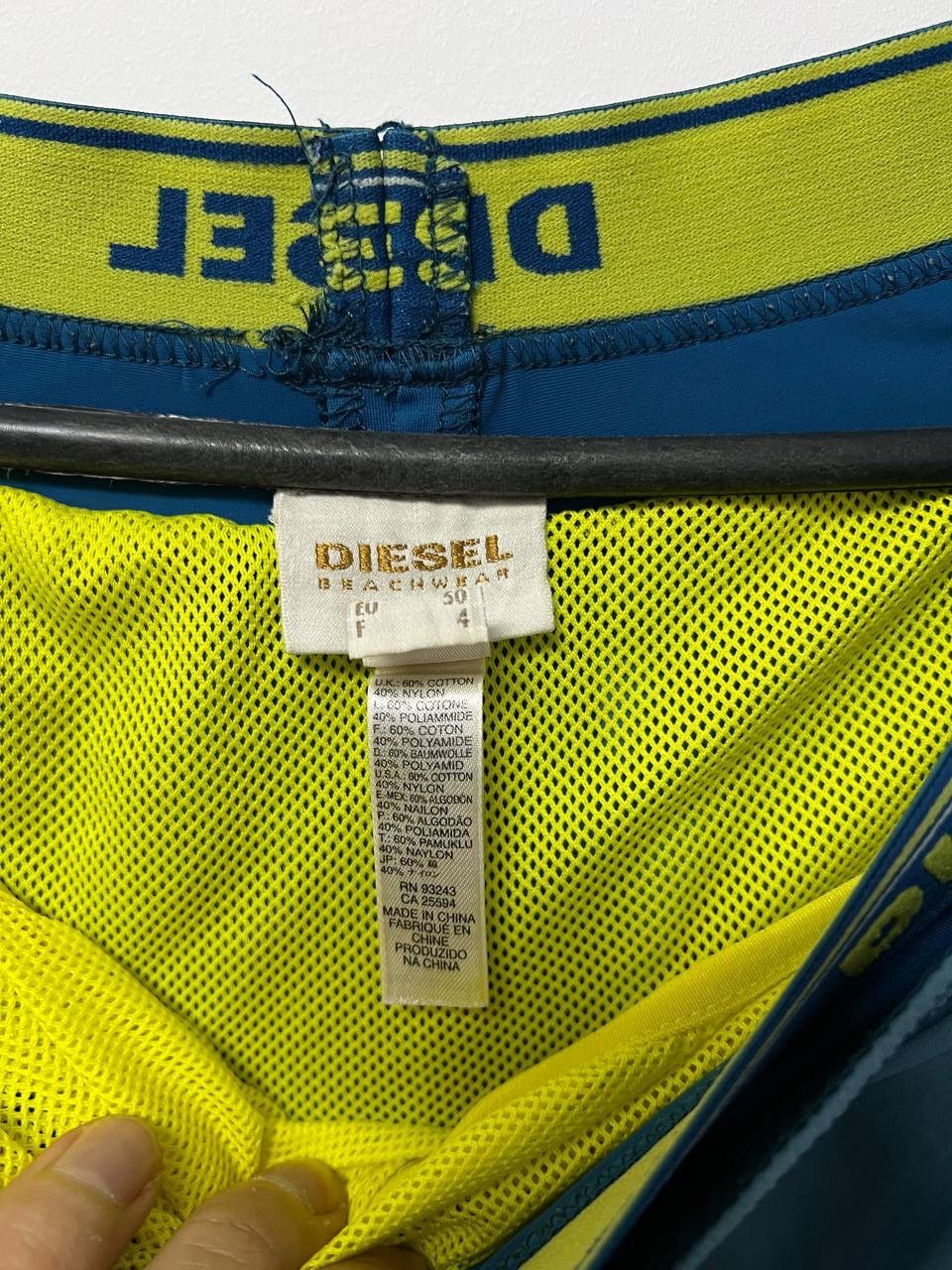 Diesel Diesel Swim Shorts Beachwear Surf Fitness Drawstring sz L Size US 36 / EU 52 - 10 Thumbnail