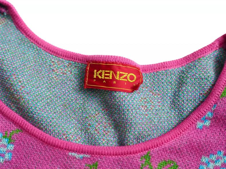 Kenzo KENZO Light pink floral knit sweater Size M / US 6-8 / IT 42-44 - 8 Thumbnail