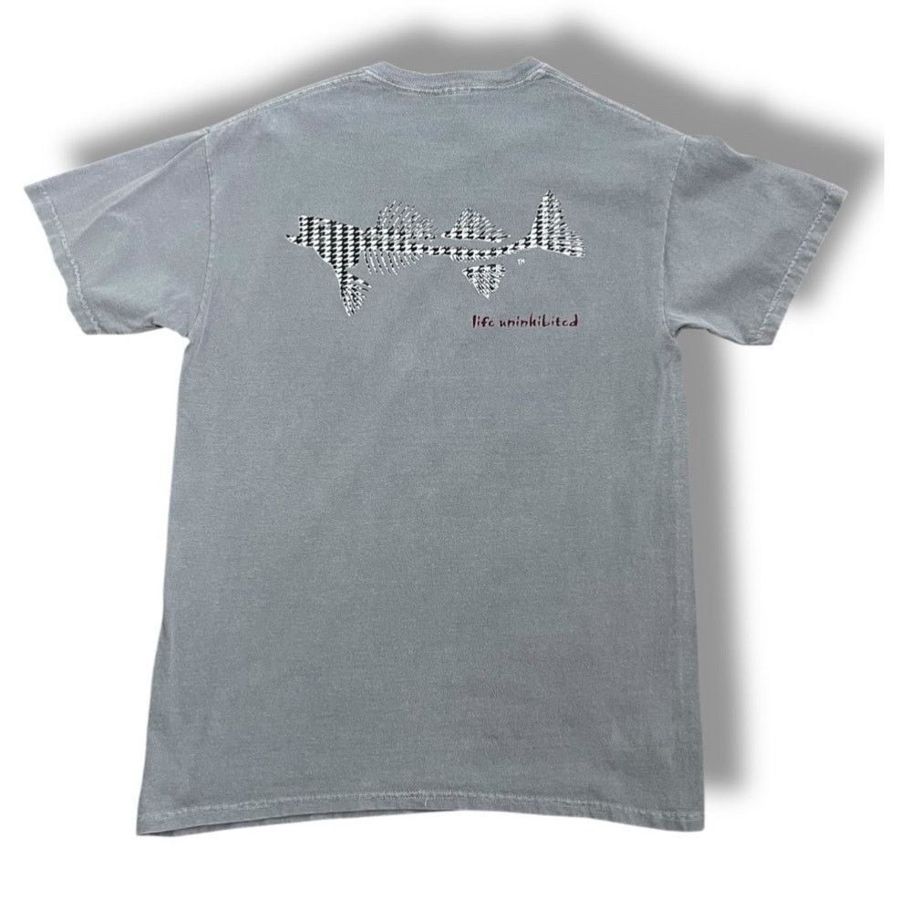 Other Coastal Cotton houndstooth fish skeleton t-shirt Size US M / EU 48-50 / 2 - 7 Thumbnail