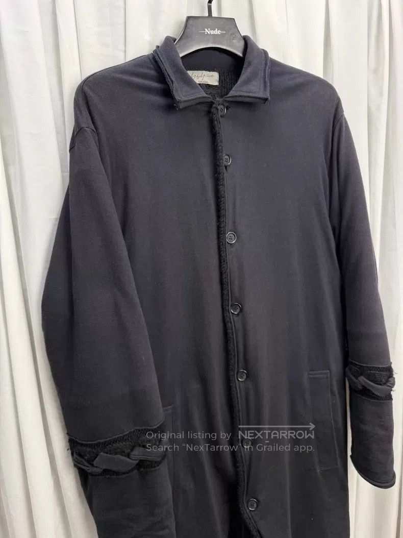 Yohji Yamamoto YOHJI YAMAMOTO Wool Tie Front Coat Size US L / EU 52-54 / 3 - 2 Thumbnail