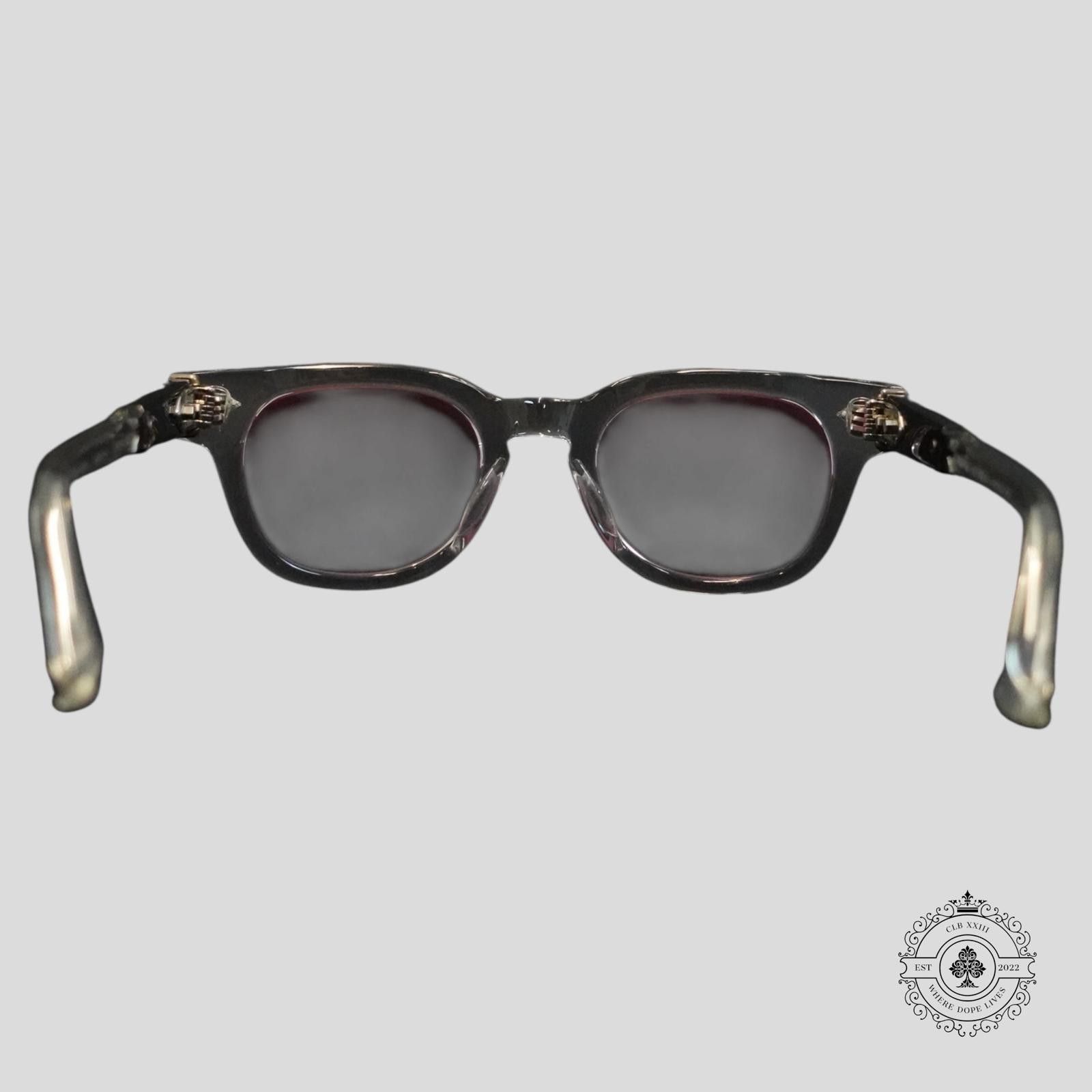 Chrome Hearts Chrome Hearts Jenna Tail Yea Glasses in Clear/Silver Size ONE SIZE - 4 Thumbnail