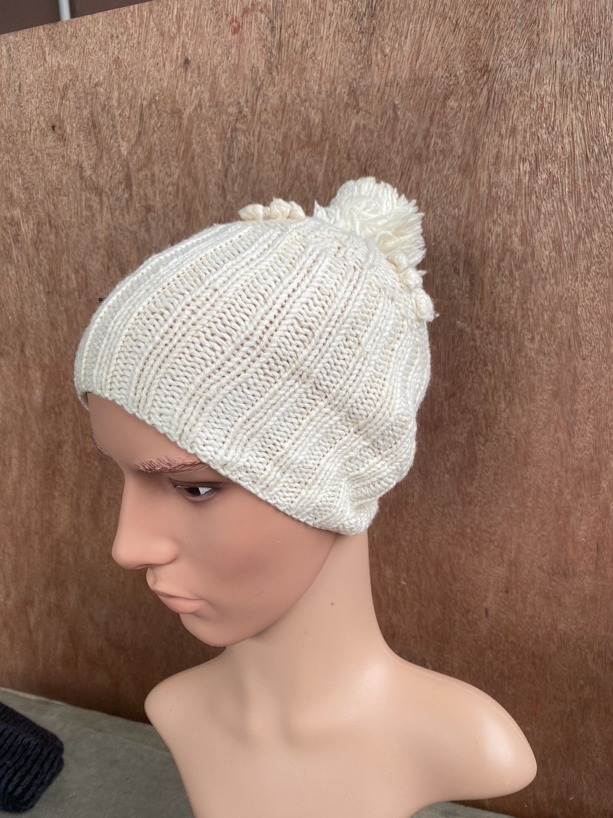 Celine Vintage Celine Knitted Beanie Hat Size ONE SIZE - 2 Thumbnail