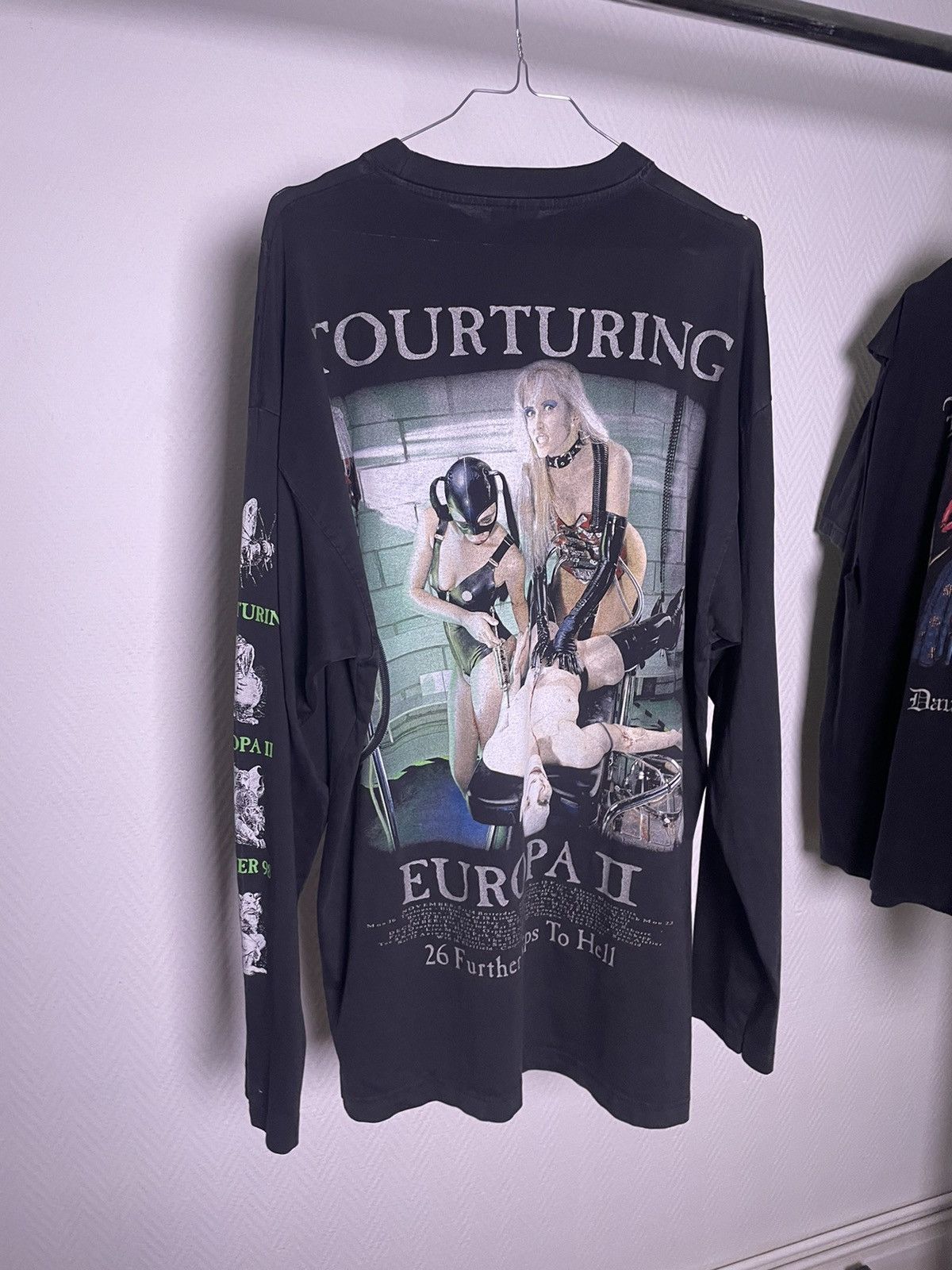 Band Tees × Vintage 1998 Cradle Of Filth Experimental Sex Files Longsleeve Size US XL / EU 56 / 4 - 6 Thumbnail