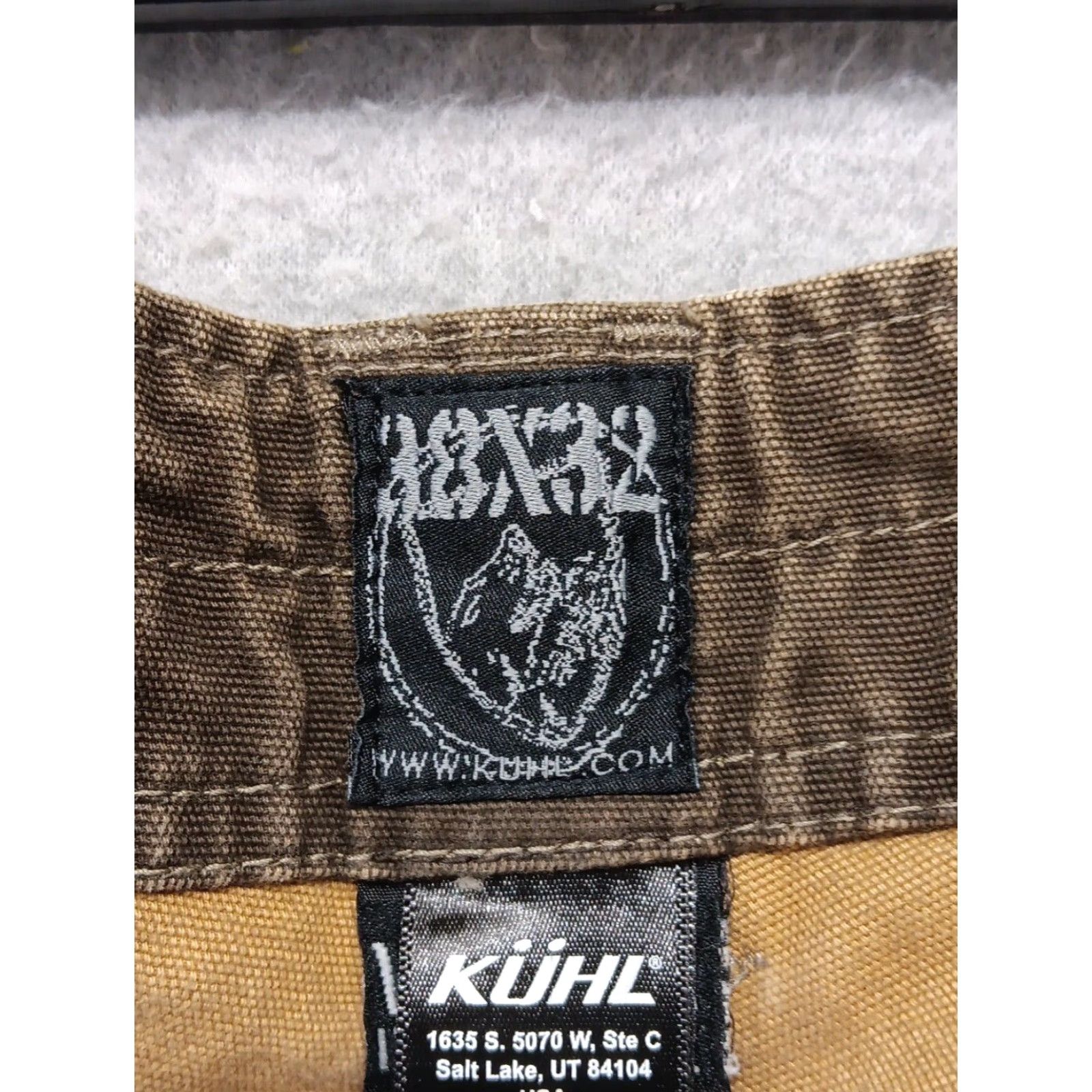 Vintage Kuhl OutKast Pants 36x32 Brown Cotton Denim 5-Pocket Chino Straight Leg Zip Closure Men Vintage No Size US 36 / EU 52 - 6 Thumbnail