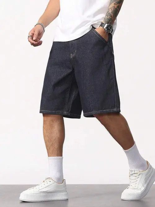 Japanese Brand × Vintage RETRO vintage jeans Y2K denim shorts Size US 34 / EU 50 - 4 Thumbnail