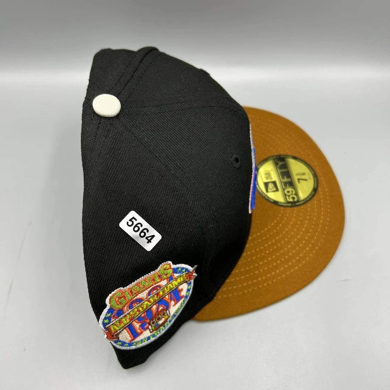 New Era San Francisco Giants Hat Men 7 3/8 Black MLB Fitted Cap New Size ONE SIZE - 9 Thumbnail