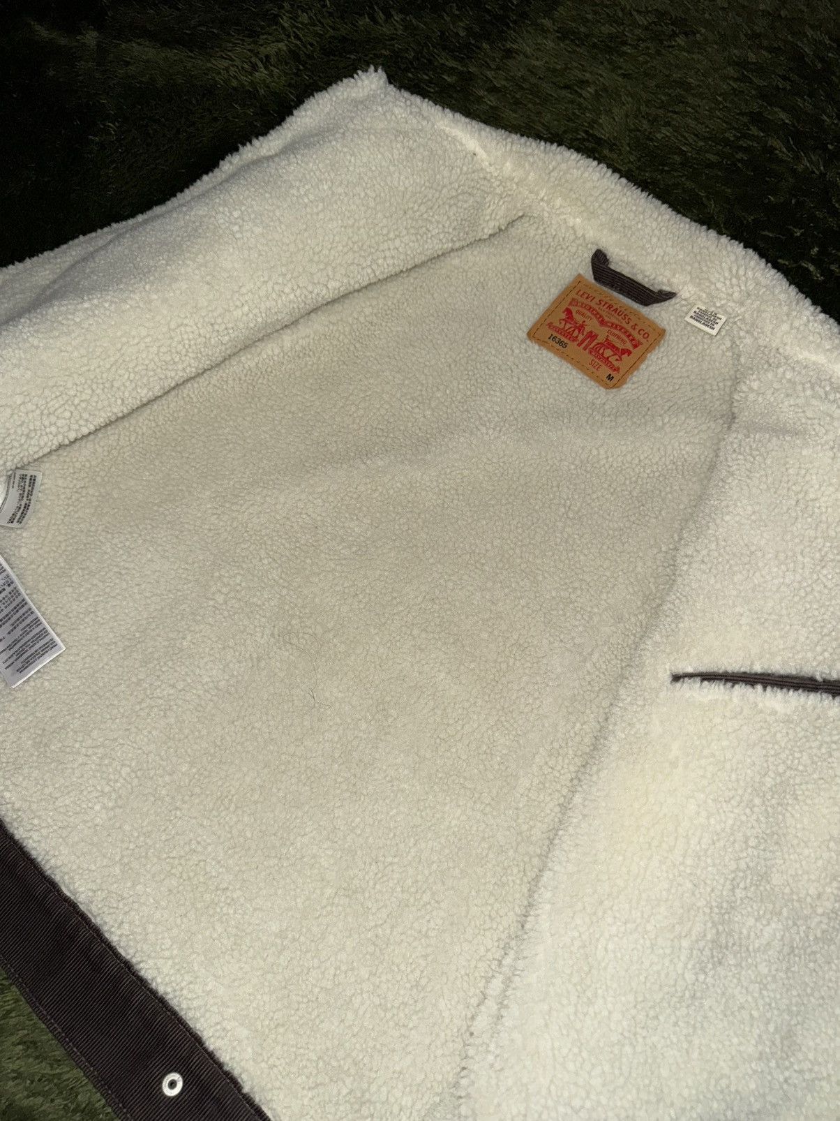 Levi's [M] Levi’s Type III Corduroy Sherpa Jacket (Brown) Size US M / EU 48-50 / 2 - 5 Thumbnail