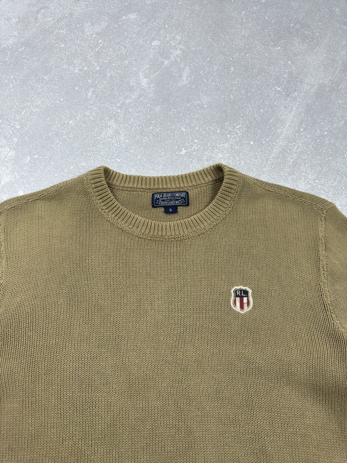 Polo Ralph Lauren Vintage Polo Jeans Company Ralph Lauren Cotton Knit Sweater Size US S / EU 44-46 / 1 - 6 Thumbnail
